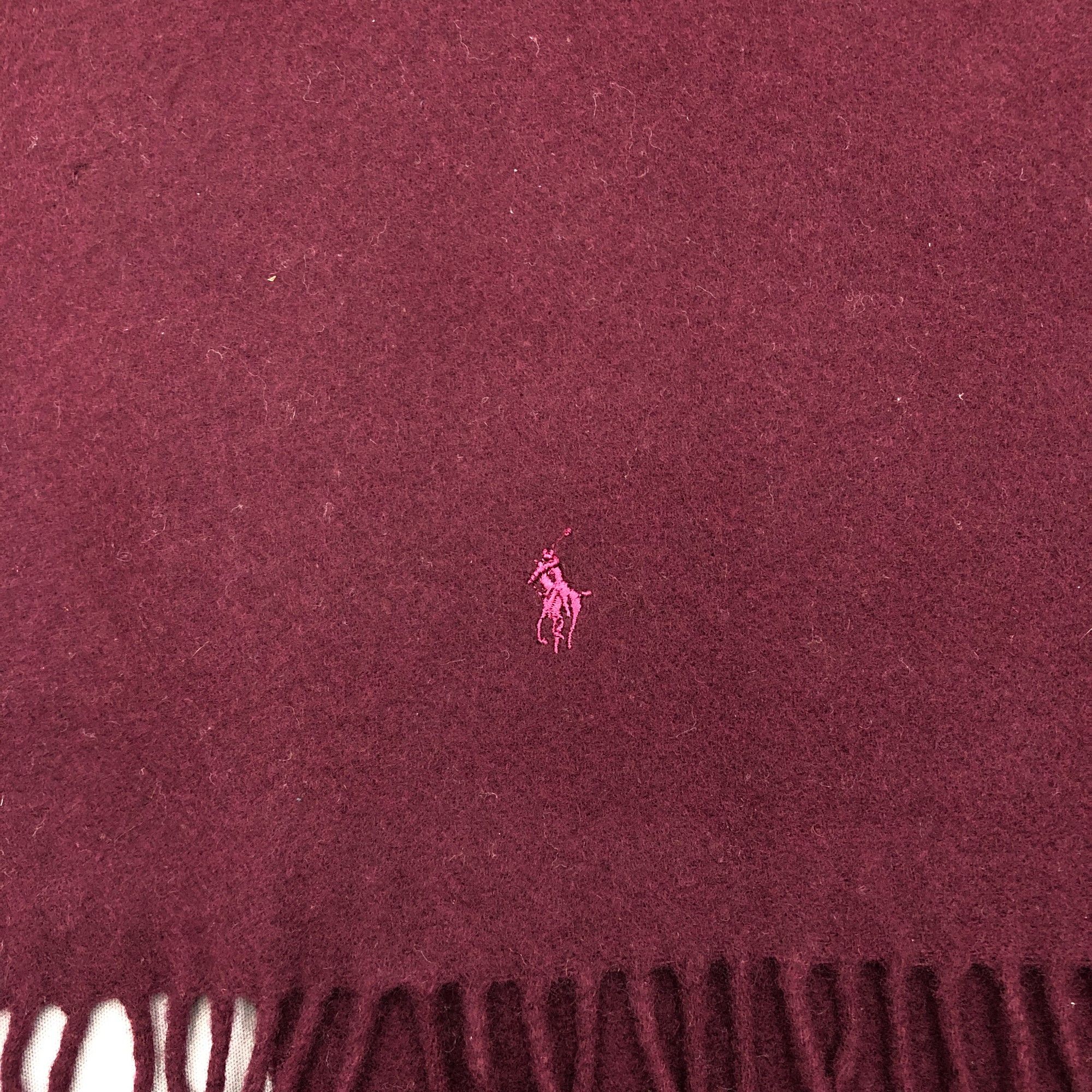Polo Ralph Lauren Vintage Polo Ralph Lauren Scarf Muffler Wool Scarves Size ONE SIZE - 4 Thumbnail
