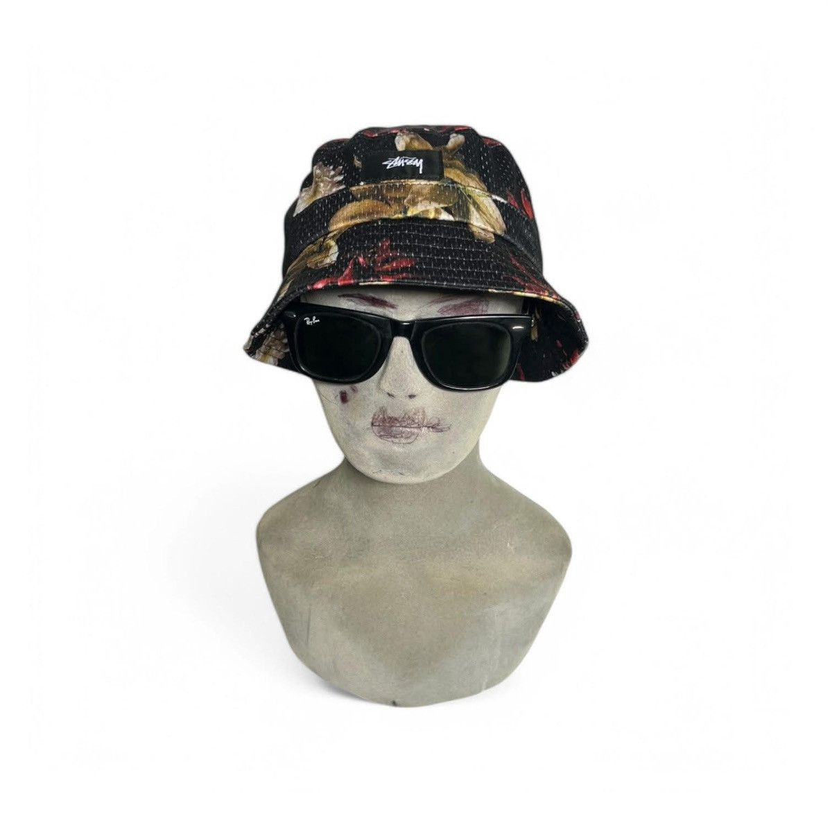希少　ステューシーStussy floral pattern cap ジャガード Stussy Floral Hat | Grailed
