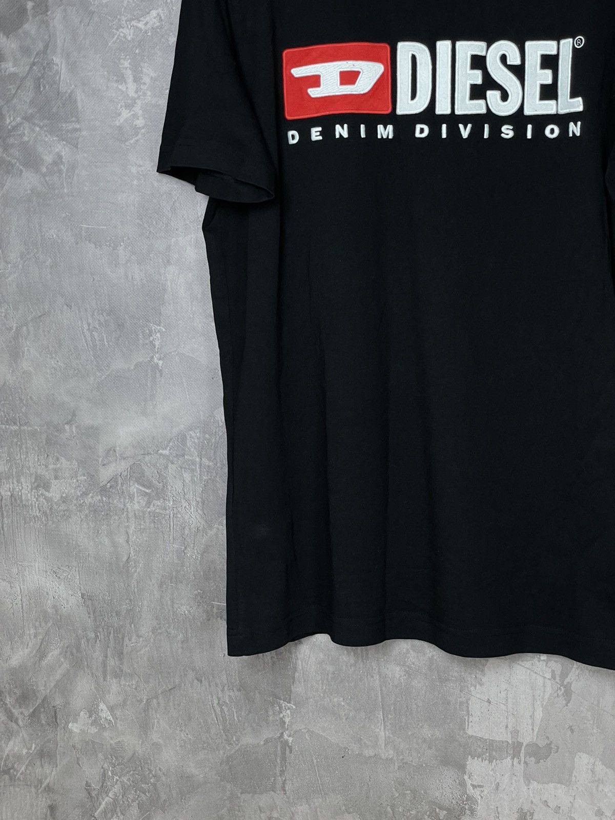 Diesel × Hysteric Glamour × Japanese Brand 00s Diesel Big Logo Tee T Shirt Y2K Avantgarde Size US M / EU 48-50 / 2 - 5 Thumbnail