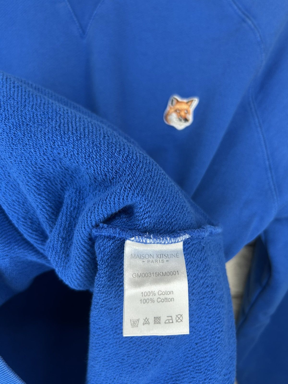 Maison Kitsune Maison Kitsune Fox Head Crewneck Sweater Size US L / EU 52-54 / 3 - 8 Thumbnail