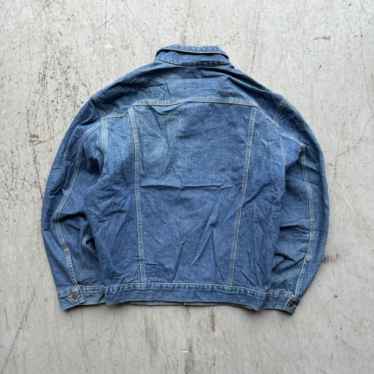 Carhartt × Vintage Vintage Carhartt Denim Jacket Trucker Sz XL Faded Distressed Size US XL / EU 56 / 4 - 4 Thumbnail