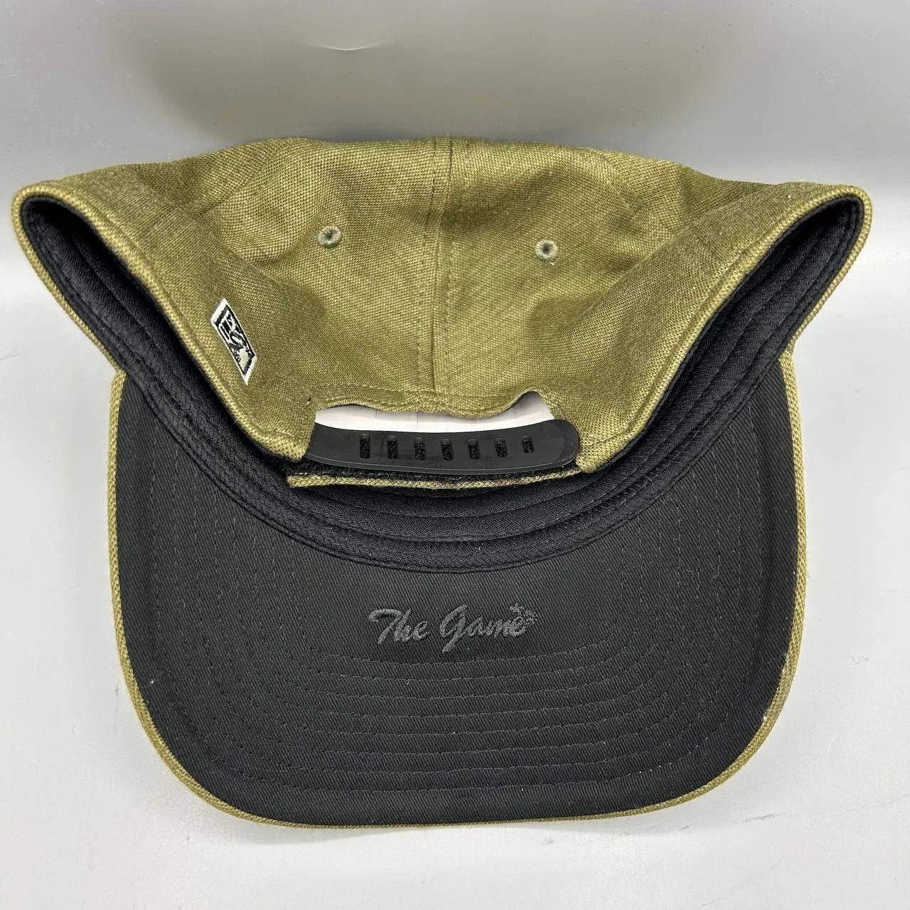 The Game Lake Tahoe Hat Men Green Black Embroidered Strap Back Cap Size ONE SIZE - 3 Thumbnail