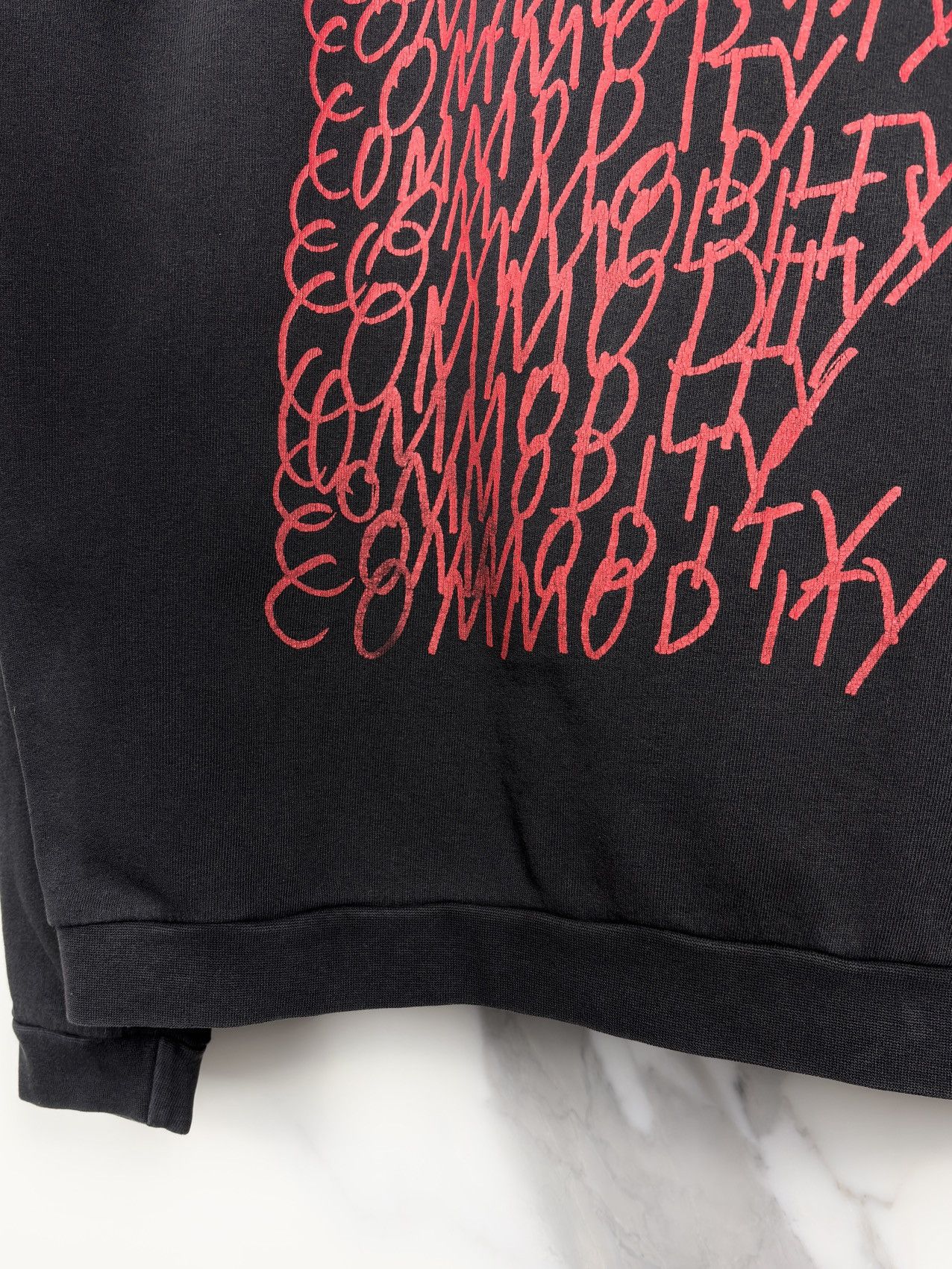 Raf Simons SS03 Raf Simons Consumed Commodity Crewneck Sweatshirt Size US S / EU 44-46 / 1 - 4 Thumbnail