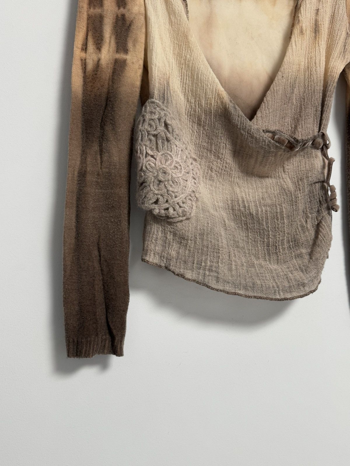 Vintage Bariba women's blouse vintage style Size M / US 6-8 / IT 42-44 - 2 Thumbnail