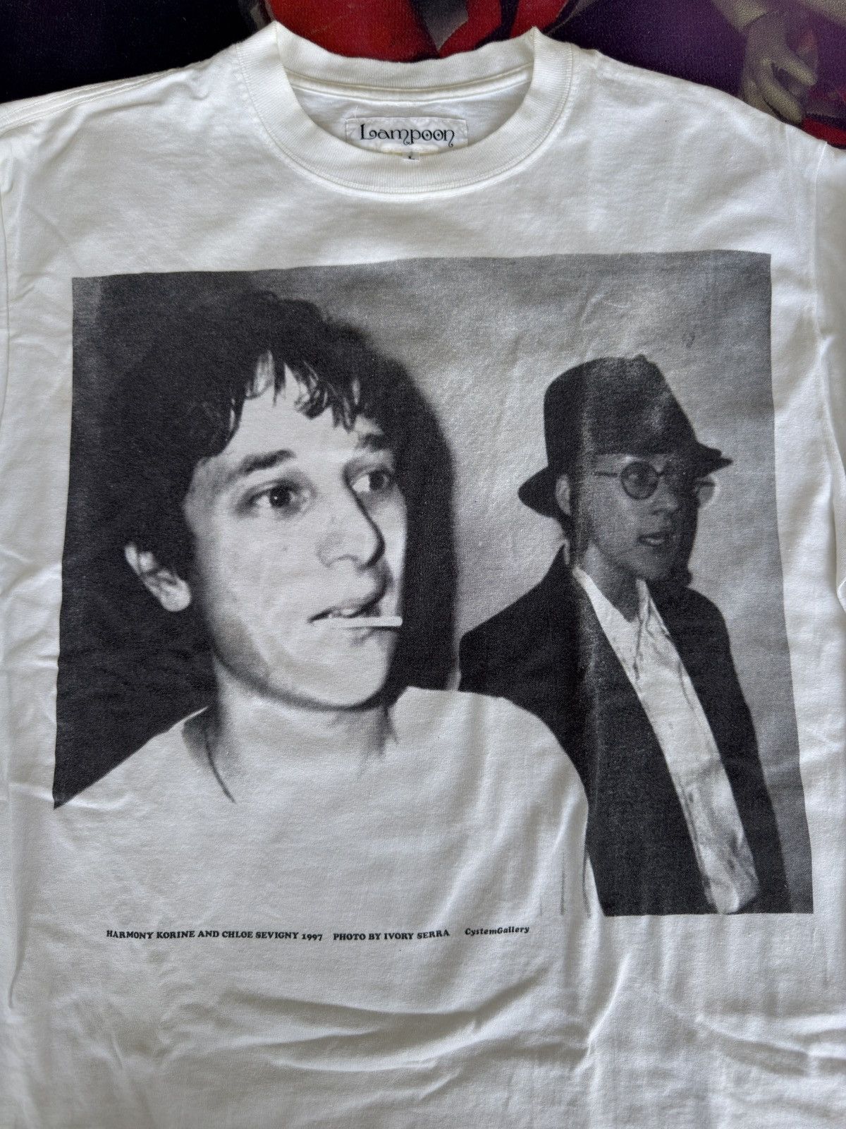 Japanese Brand Vintage 90’s harmony korine chloe sevigny photo art tee Size US L / EU 52-54 / 3 - 5 Thumbnail