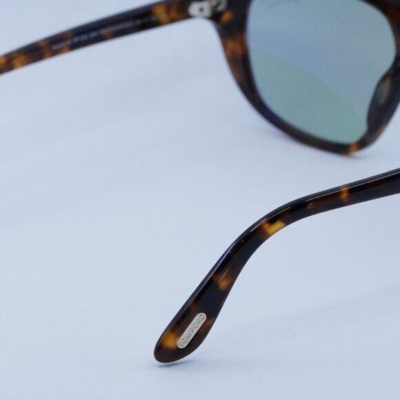 Tom Ford Tom Ford Edward FT1002 52N Sunglasses Dark Havana Aviator Size ONE SIZE - 8 Thumbnail