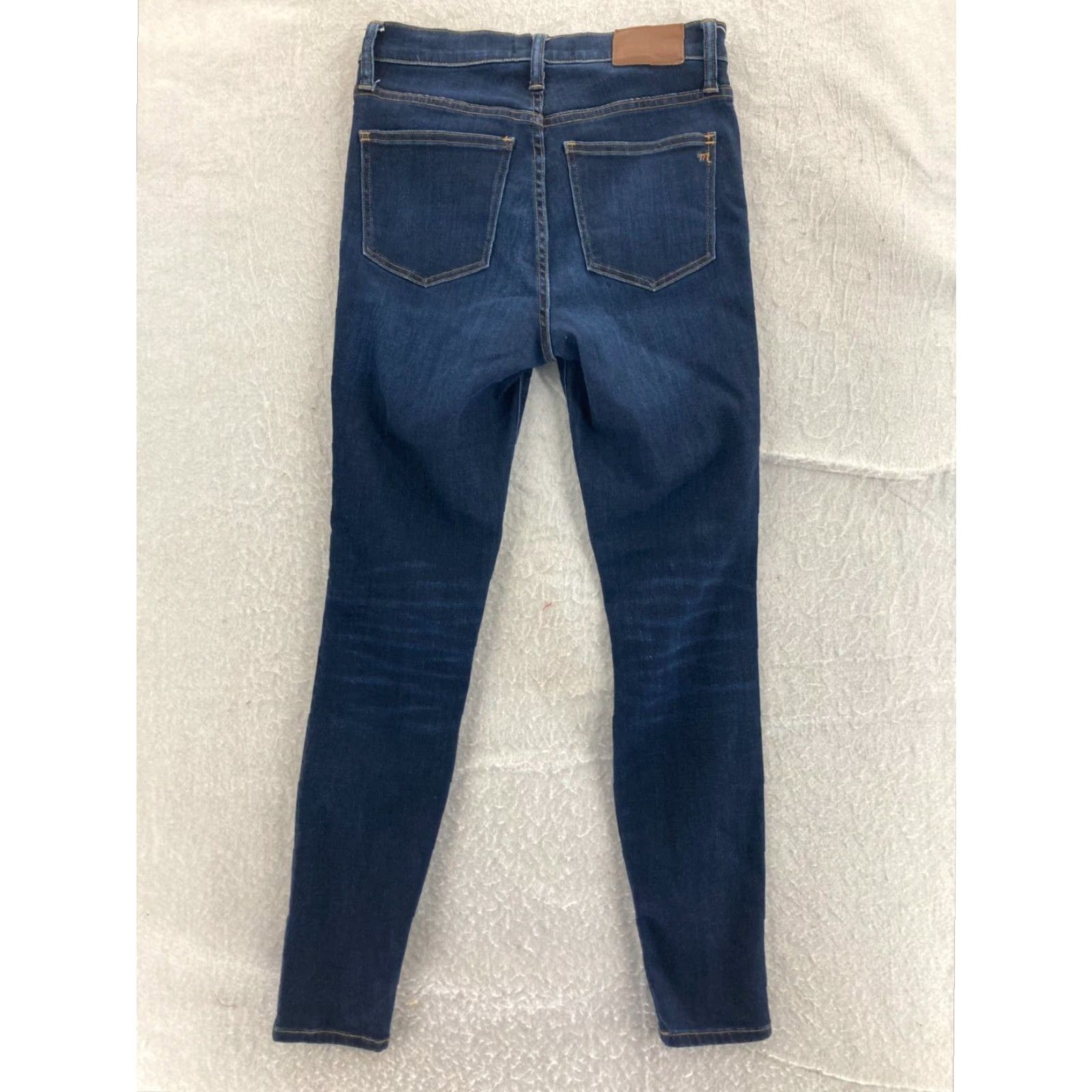 Madewell Madewell Womens High Rise Skinny Jeans Blue Cotton Blend Size 26 Size 26" / US 2 / IT 38 - 7 Thumbnail