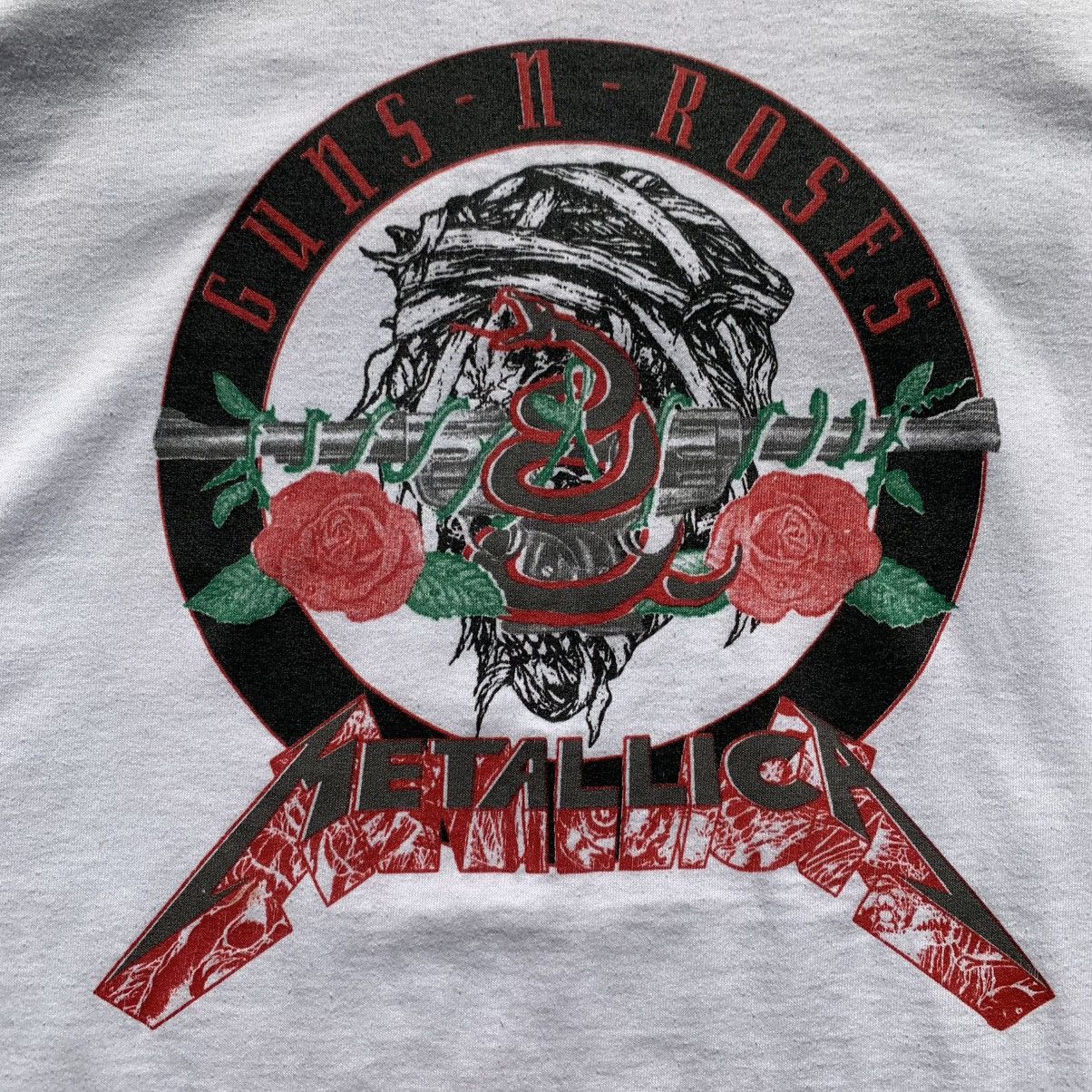 Band Tees (1992) Metallica Guns N Roses Faith No More Tour Size US XL / EU 56 / 4 - 4 Thumbnail