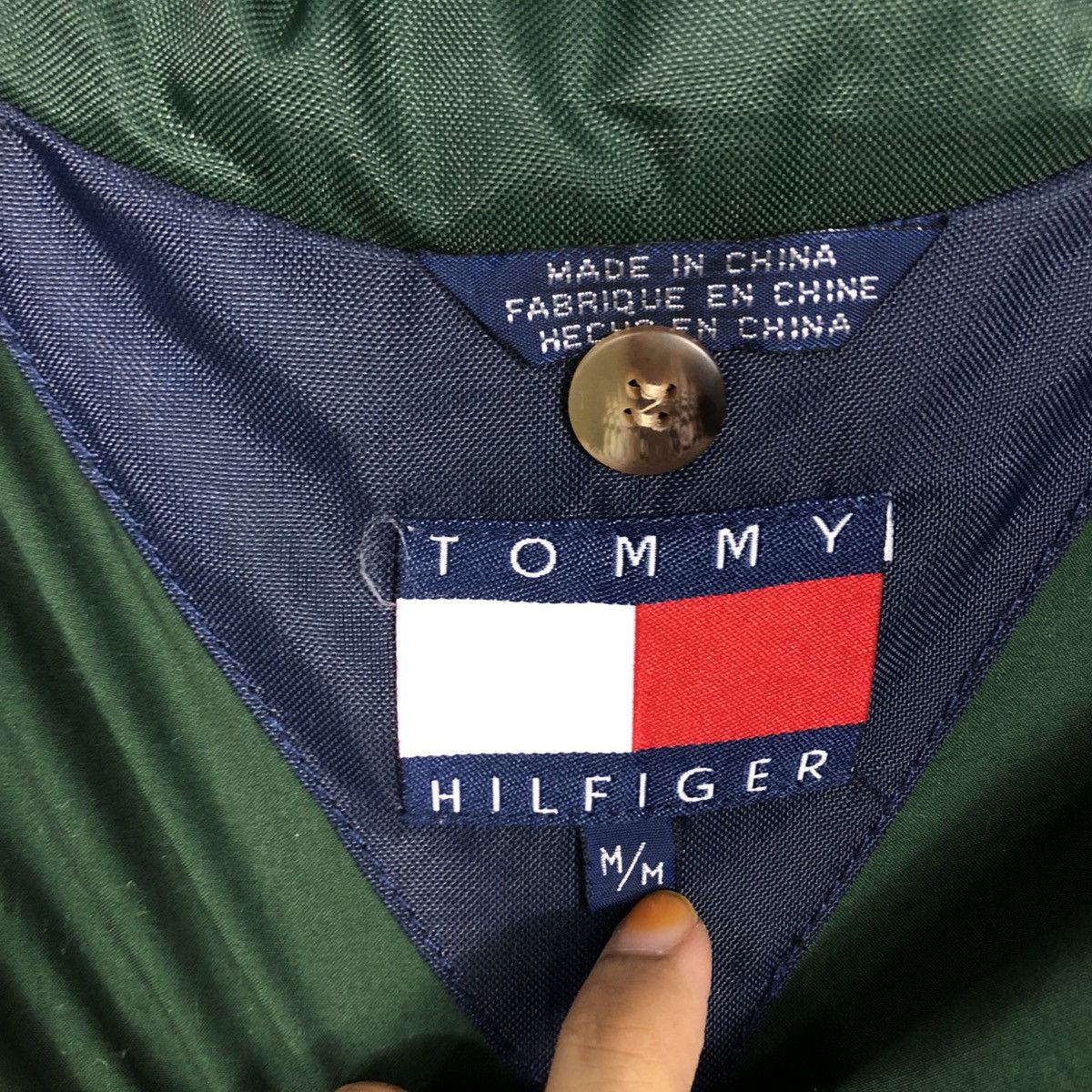 Japanese Brand Hunting Jacket Tommy Hilfiger Zipper Size US M / EU 48-50 / 2 - 23 Thumbnail