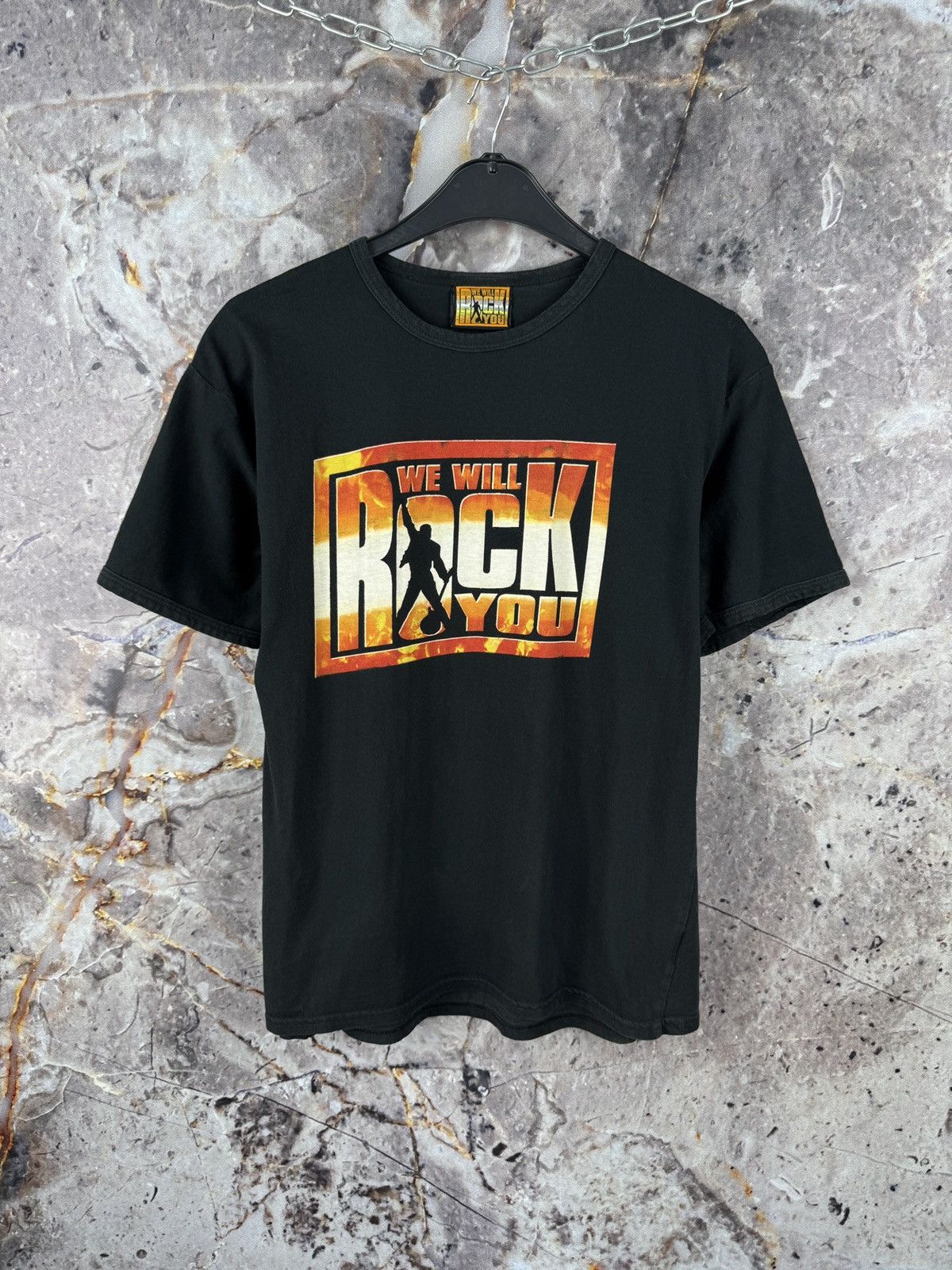 Metallica Men’s We Will Rock You London 2002 T-Shirt Size Medium Size US M / EU 48-50 / 2 - 1 Thumbnail