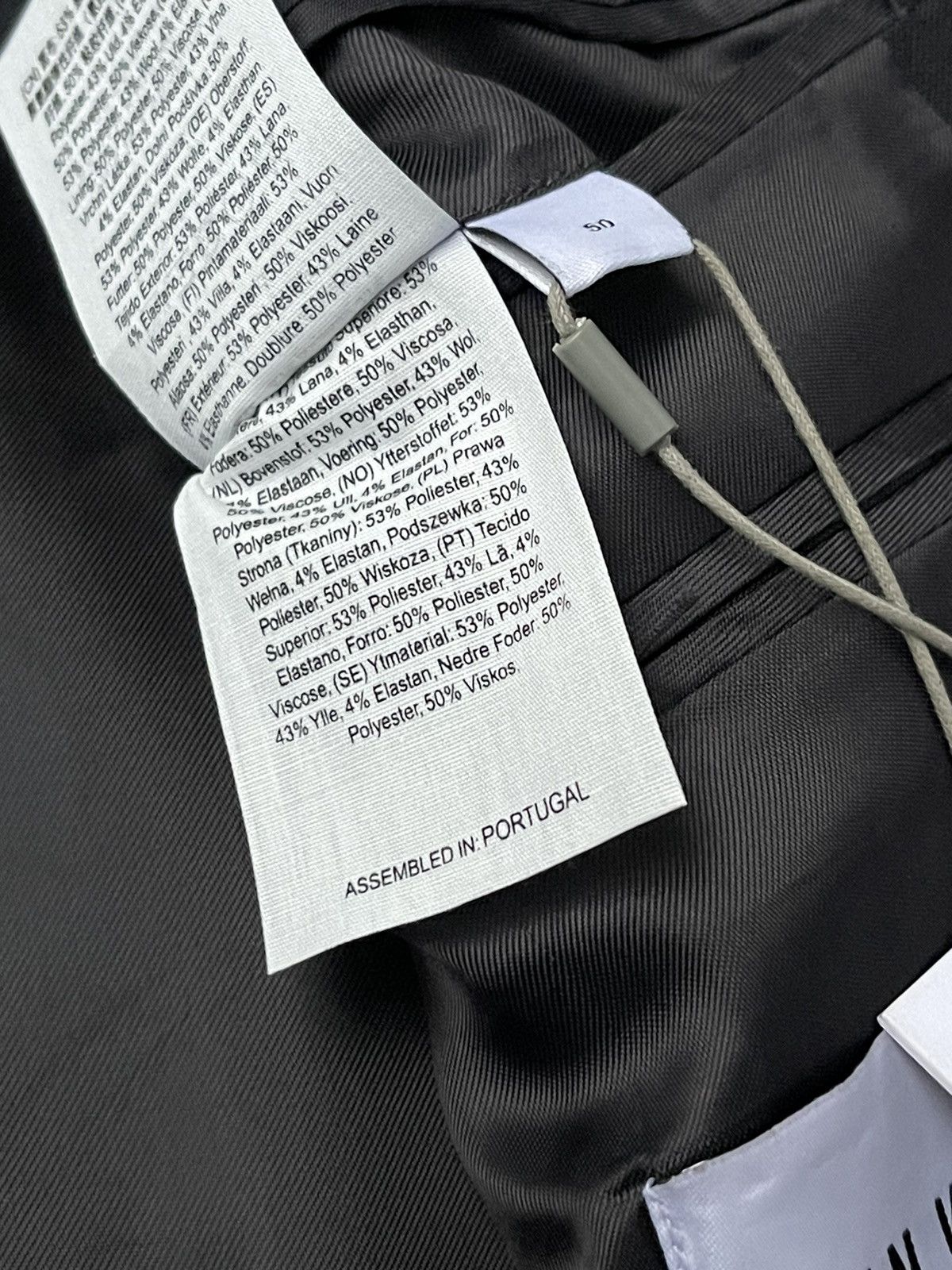 Han Kjobenhavn !DS! AW22 Han Kjobenhavn Boxy Suit Black Suit Size 40R - 13 Thumbnail