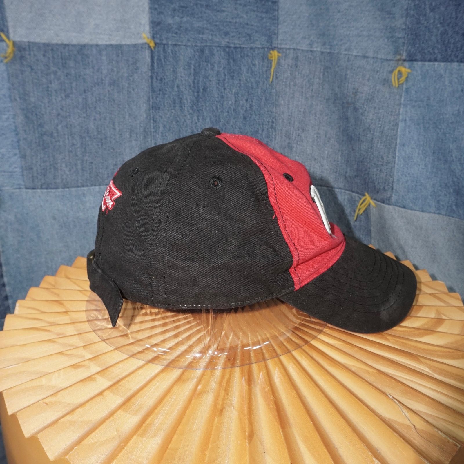 NASCAR OSFA -Vintage Y2K Budweiser Dale Earnhardt jr nascar 00s hat Size ONE SIZE - 4 Thumbnail