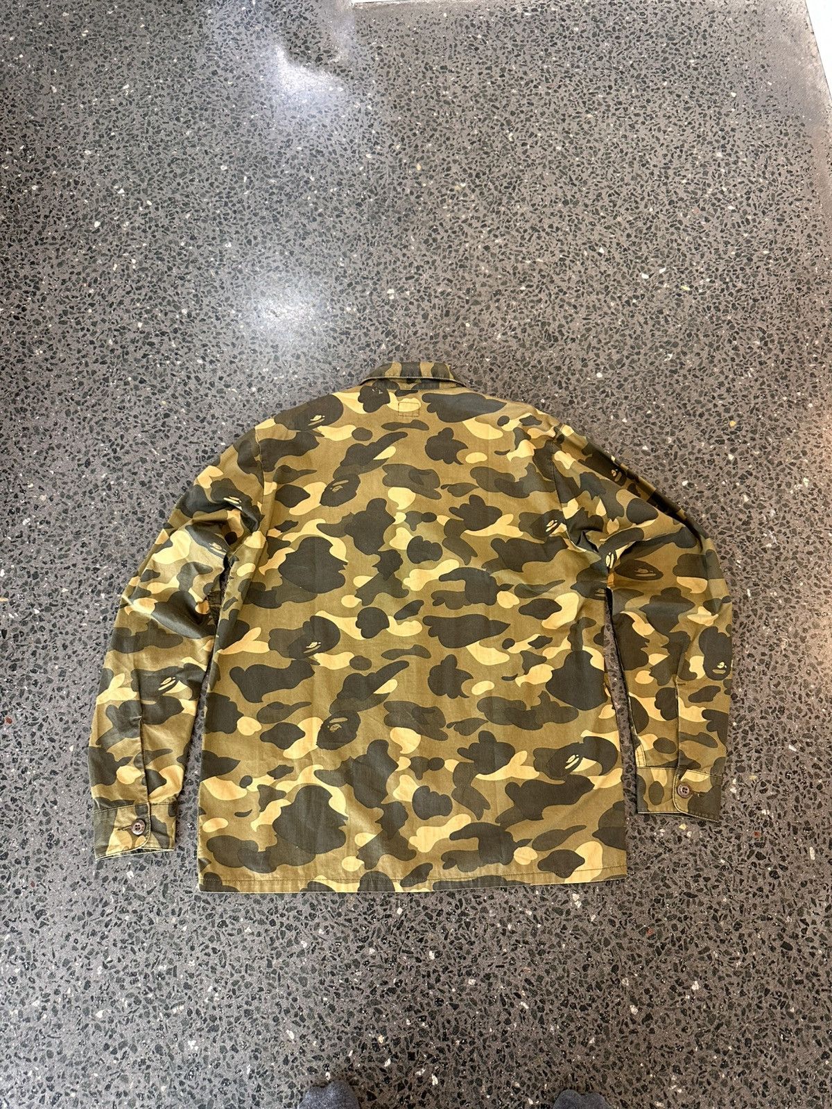 Bape Bape military long sleeve shirt Size US M / EU 48-50 / 2 - 4 Thumbnail