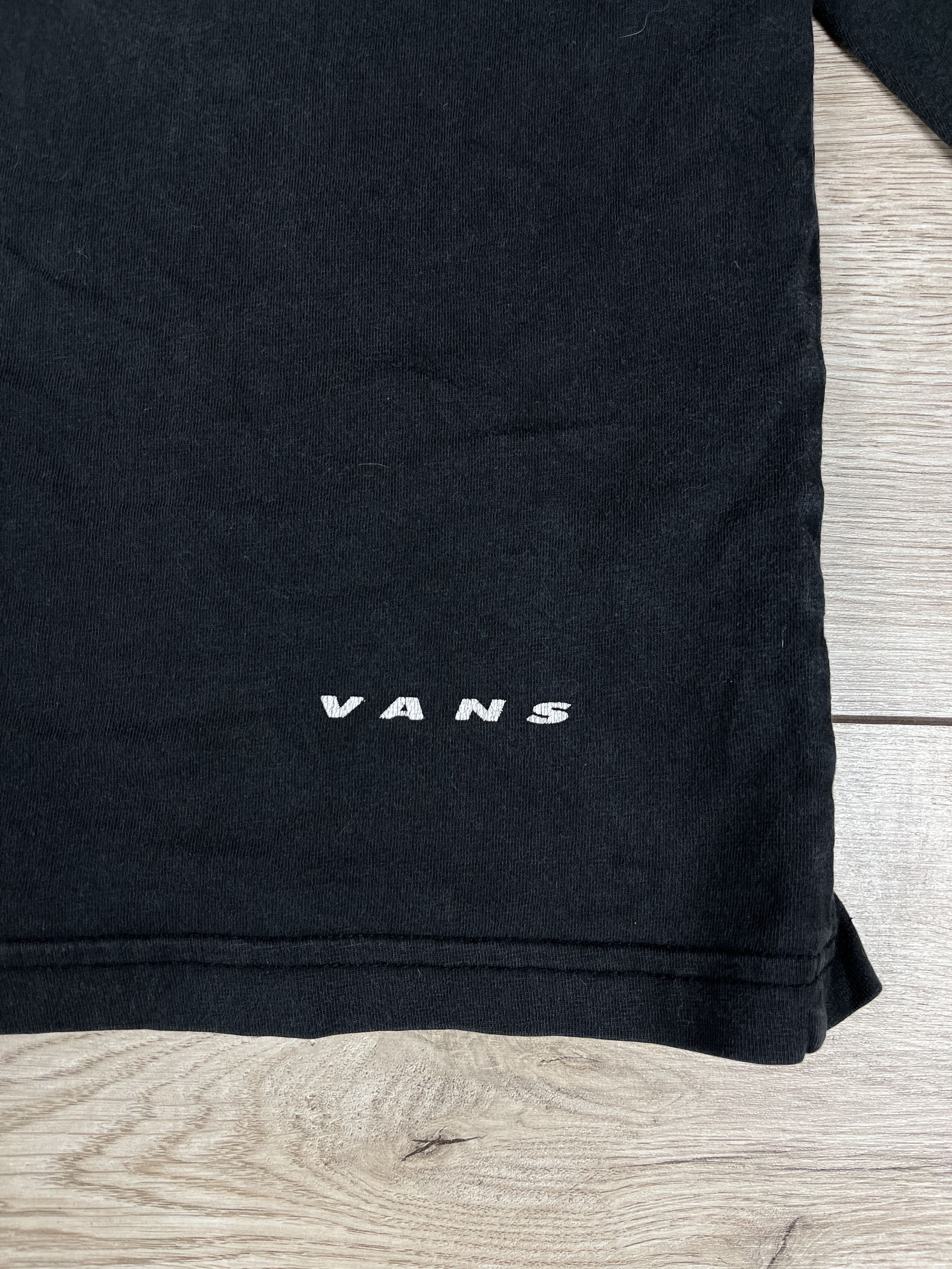 Vans × Vintage Vintage Skull Grunge Faded Distressed Y2K Vans Long Sleeve Size US M / EU 48-50 / 2 - 3 Thumbnail