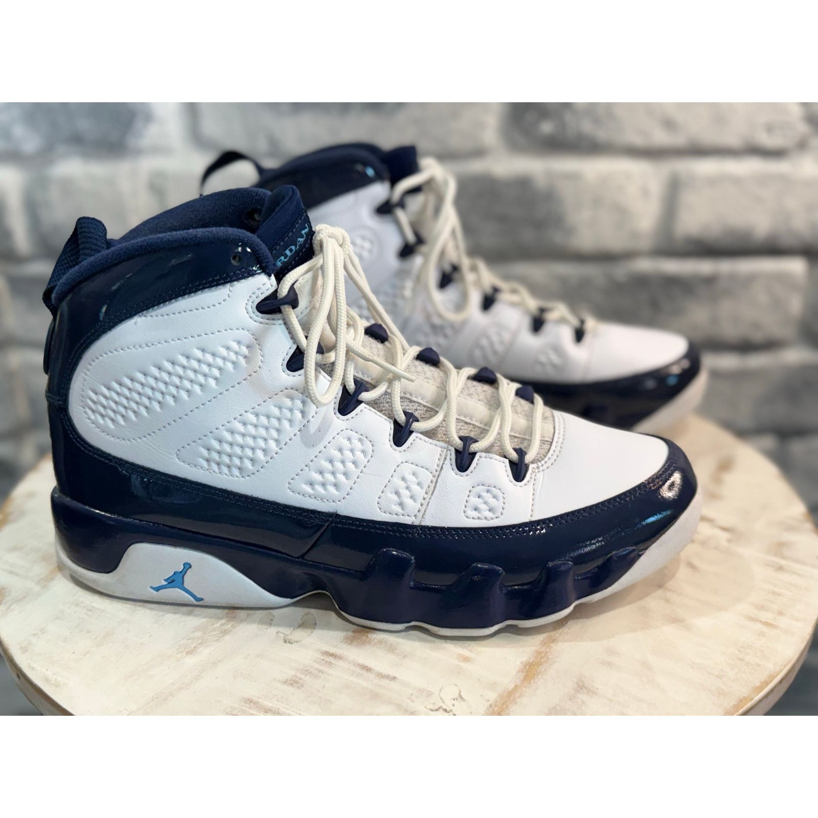 Jordan Brand Jordan 9 Retro Pearl Blue UNC Size 8.5 Size US 8.5 / EU 41-42 - 1 Thumbnail