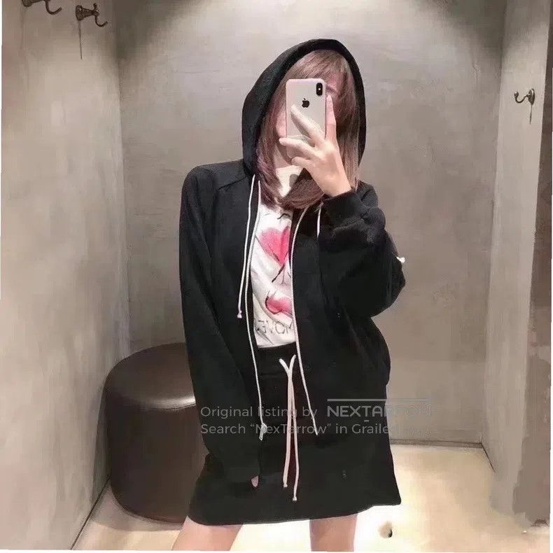 Gucci Gucci Black logo dark pattern full print hooded drawstring Size US XS / EU 42 / 0 - 8 Thumbnail