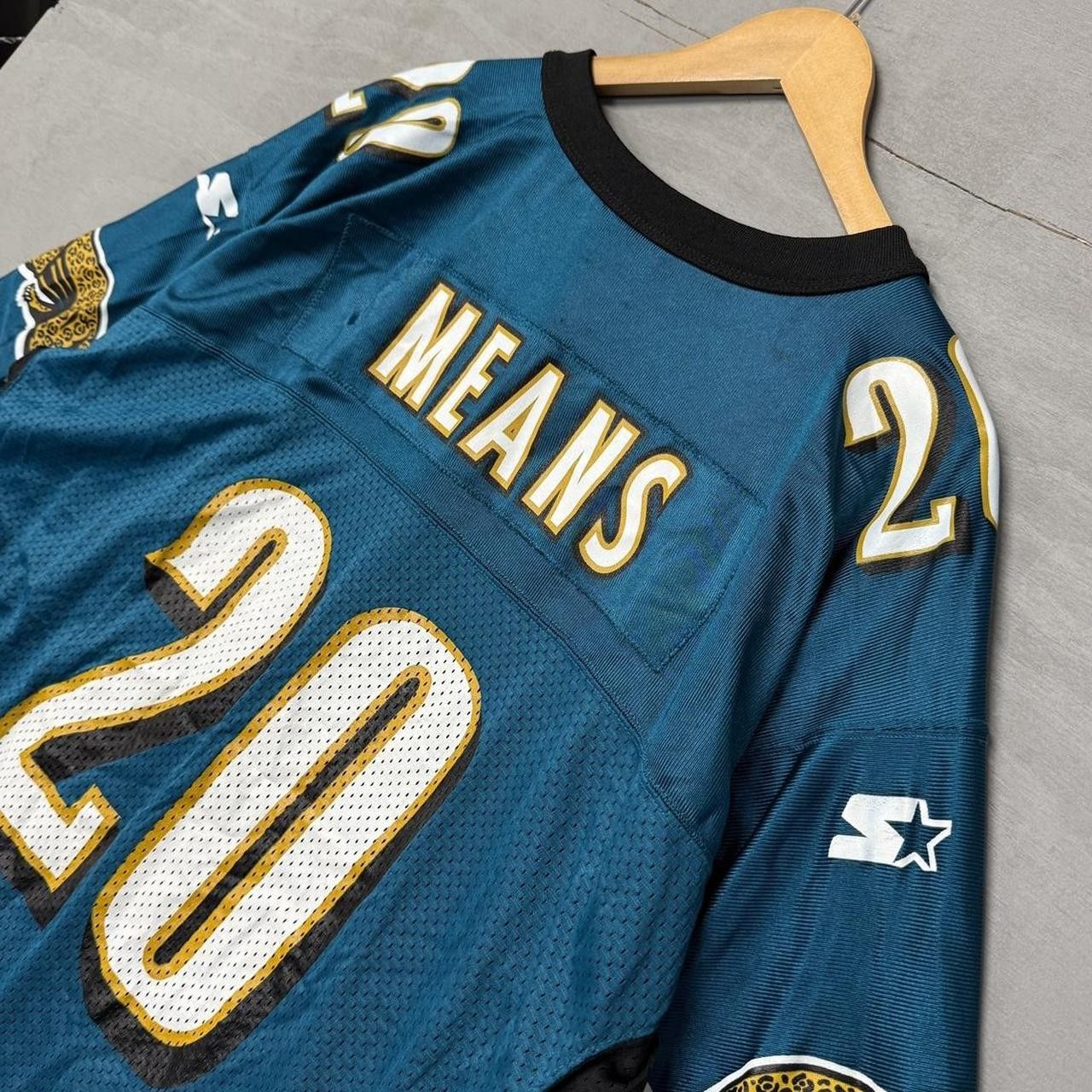 Starter Starter Jacksonville Jaguars Natrone Means Jersey XXL Size US XXL / EU 58 / 5 - 6 Thumbnail