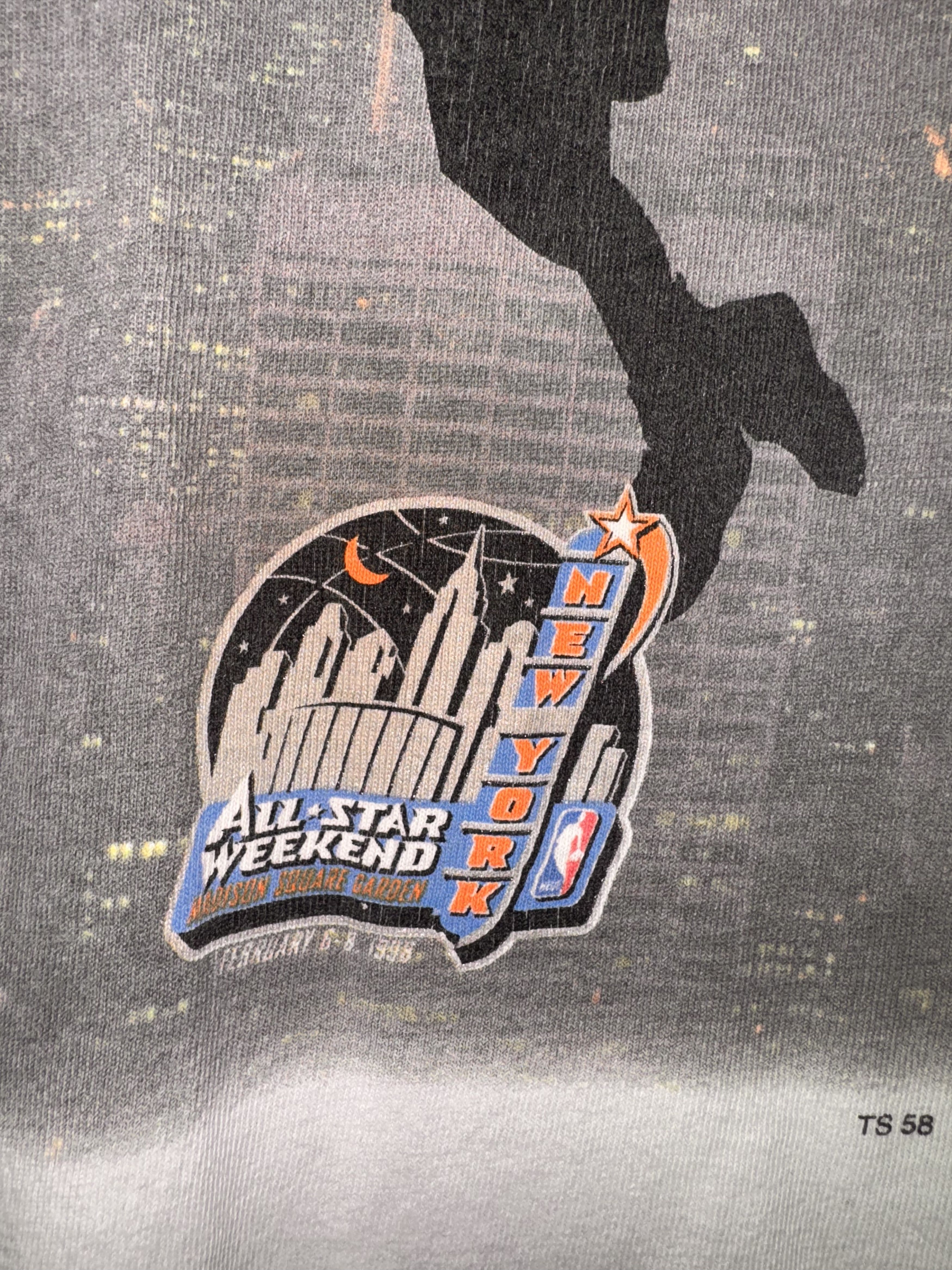 Vintage VINTAGE 1998 NBA ALL*STAR WEEKEND PROMO SHIRT Size US XL / EU 56 / 4 - 3 Thumbnail