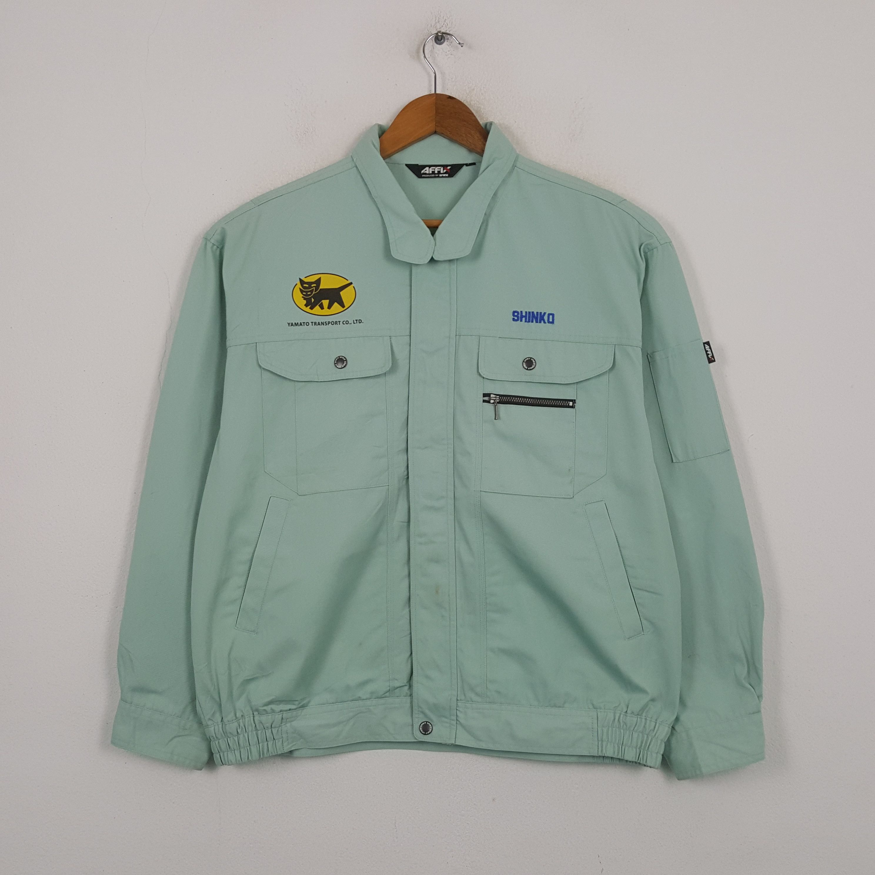 Japanese Brand Vintage Yamato Transport Co LTD Racing Custom Jacket RR15 Size US XL / EU 56 / 4 - 3 Thumbnail