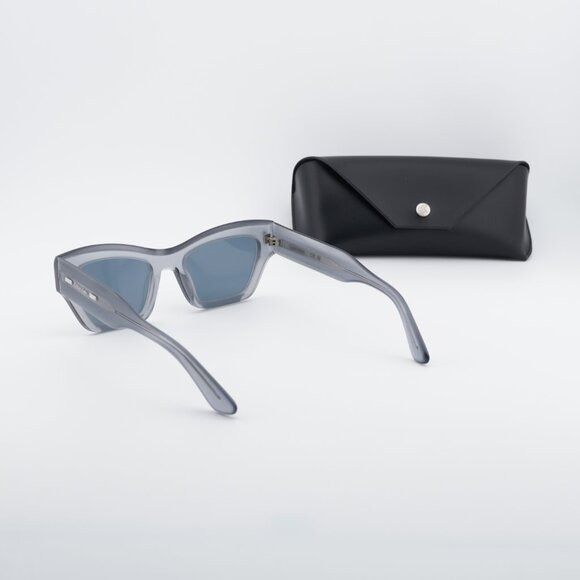 Calvin Klein Calvin Klein CK24531S 412 Sunglasses Azure Cat Eye Frame Size ONE SIZE - 10 Thumbnail