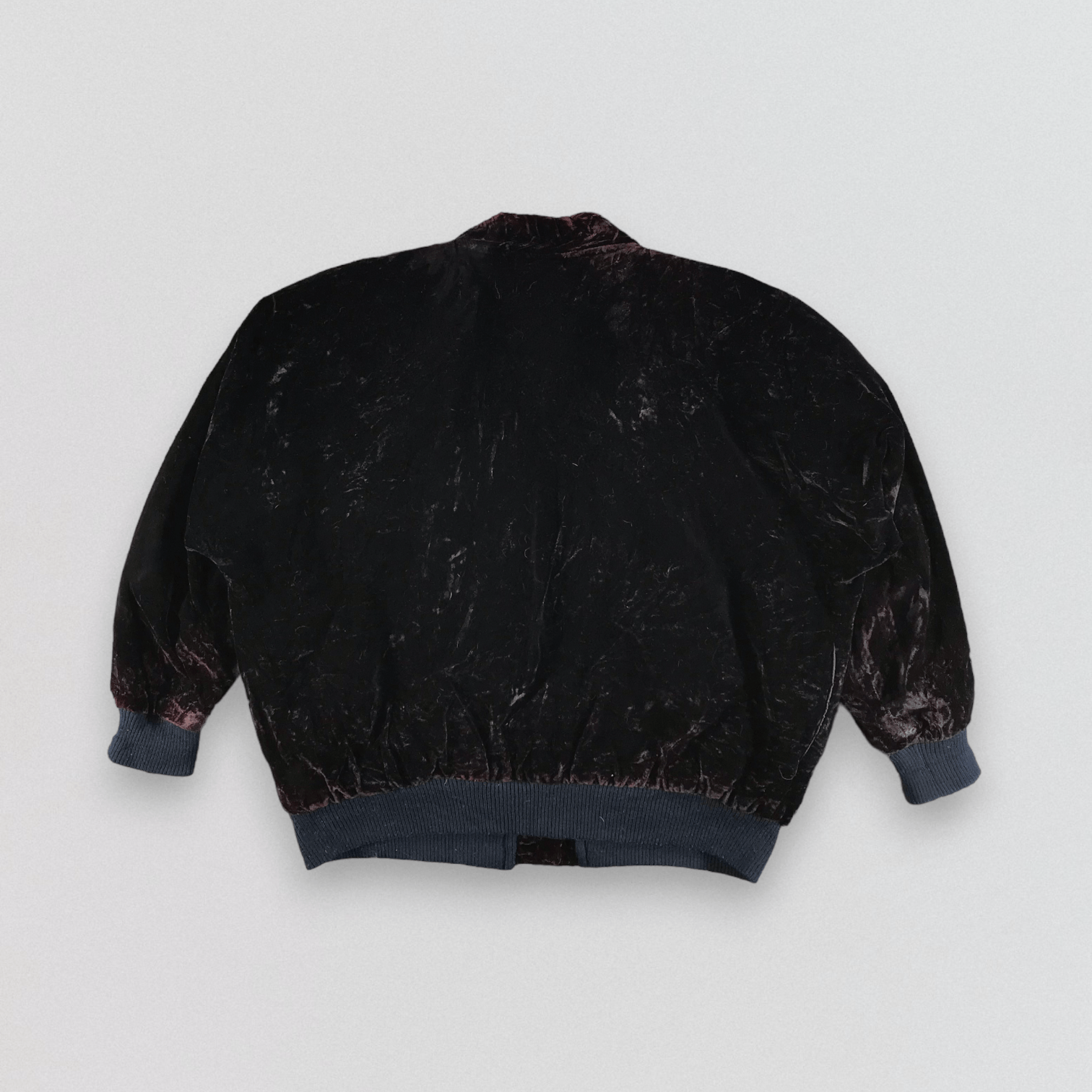 Japanese Brand Vintage Japanese Embroidered Velvet Cardigan Jacket Size US M / EU 48-50 / 2 - 3 Thumbnail