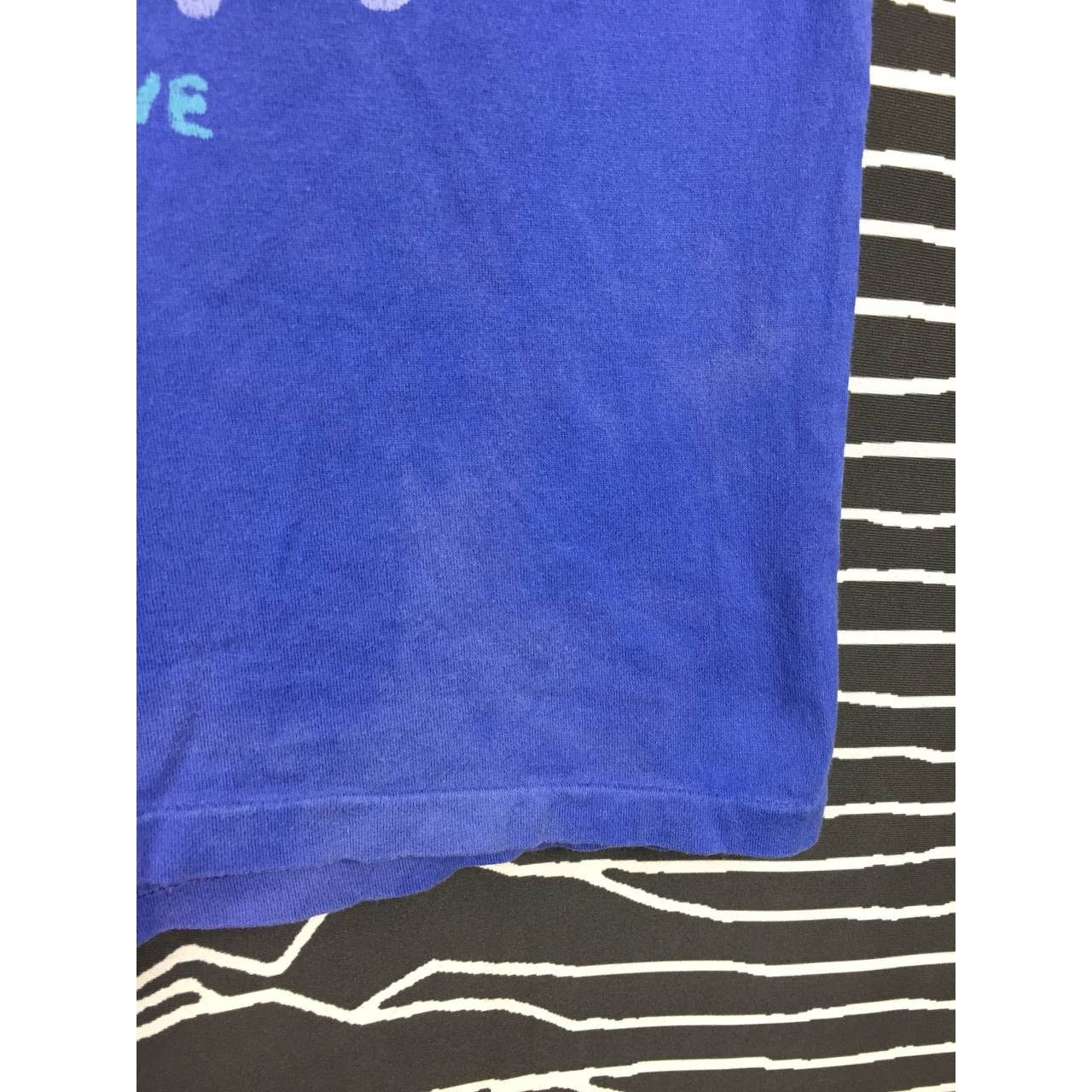 Japanese Brand × Vintage Vtg 90s Used Look Full Of Love Single Stitch Funny Humor Tee Size US M / EU 48-50 / 2 - 5 Thumbnail
