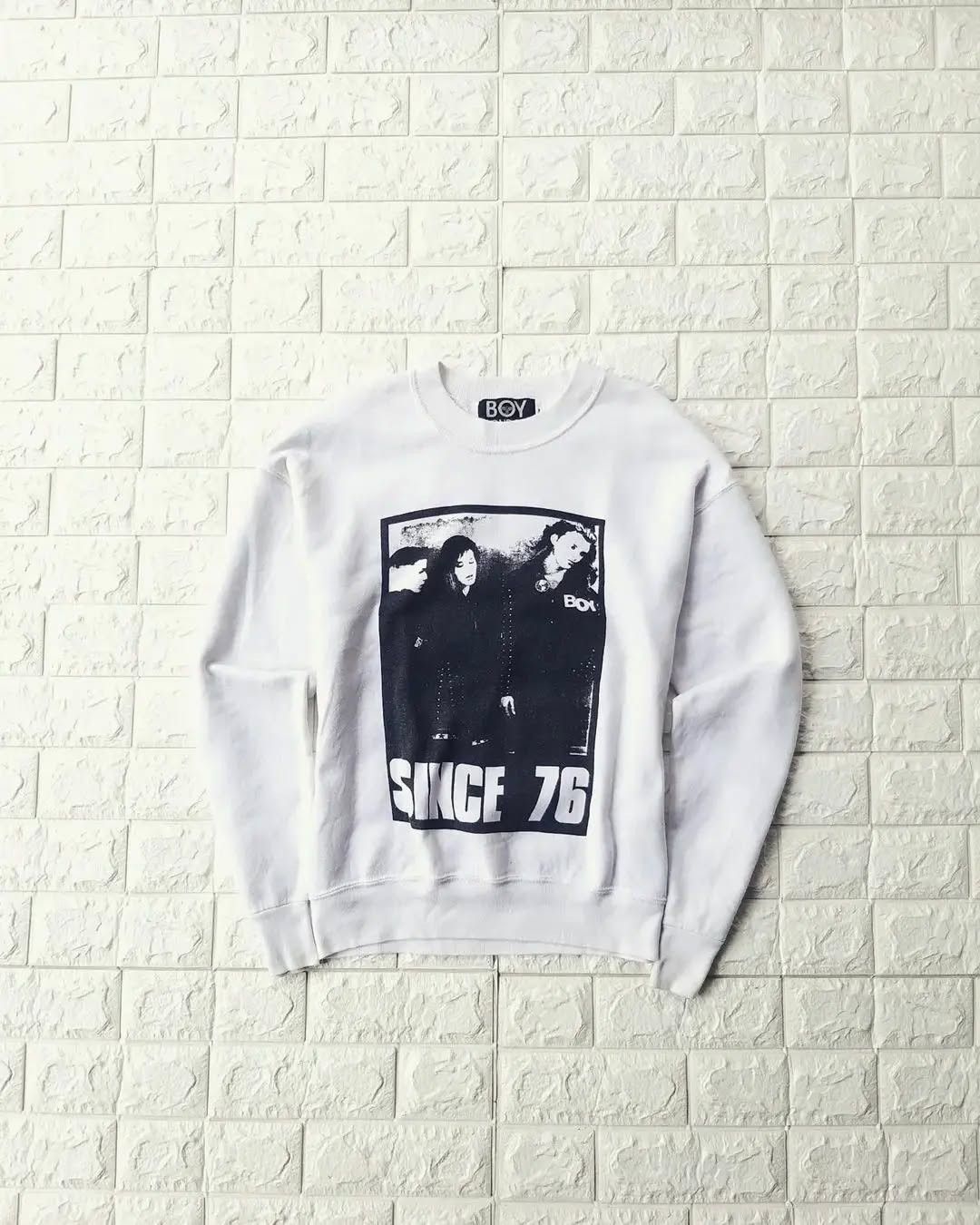 Vintage Vintage 80s Boy London Sweaters Size US M / EU 48-50 / 2 - 2 Thumbnail