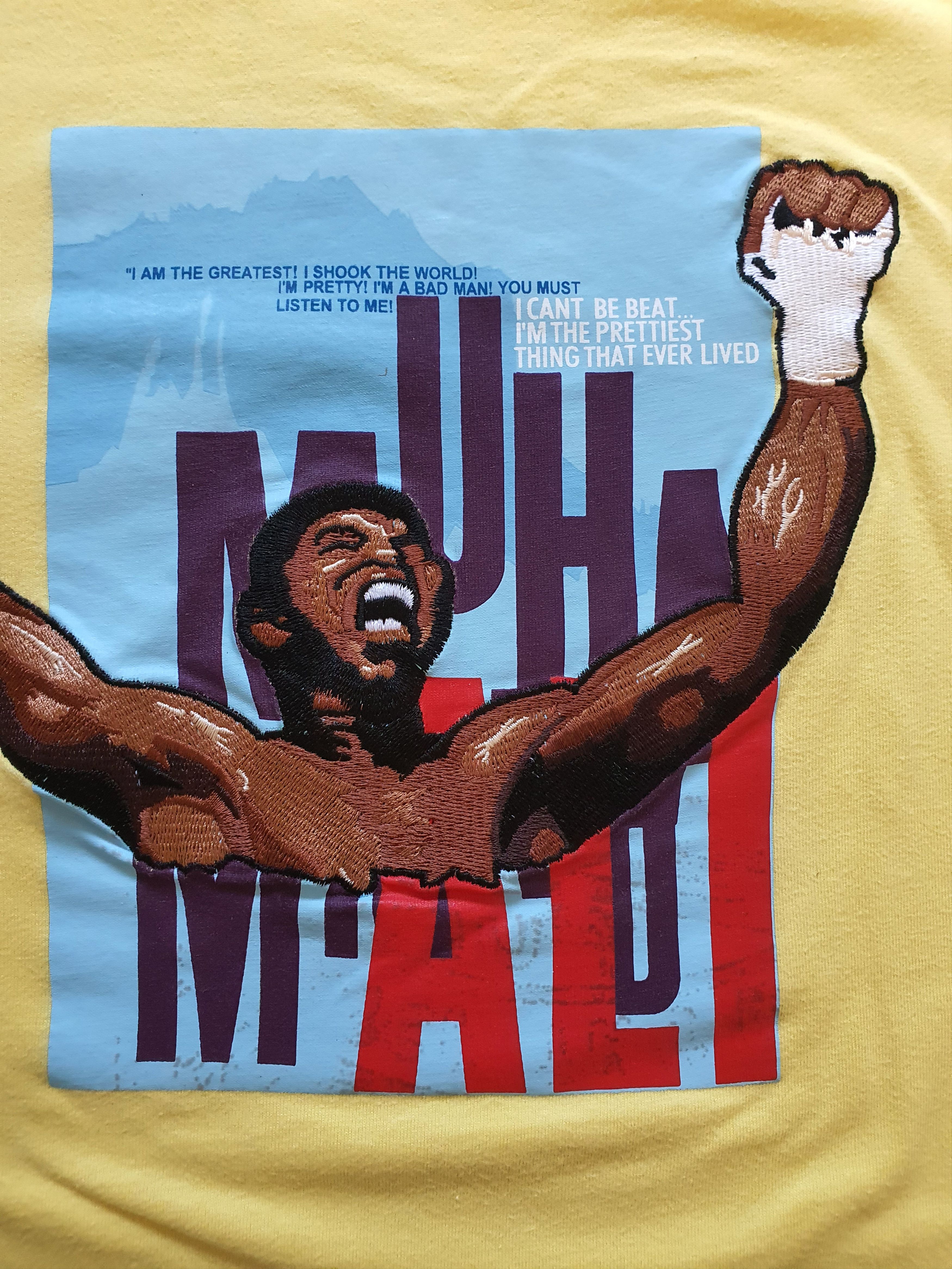 Fubu PLATINUM - Graphic Muhammad Ali T-Shirt - XXXL 3XL Size US XXL / EU 58 / 5 - 5 Thumbnail