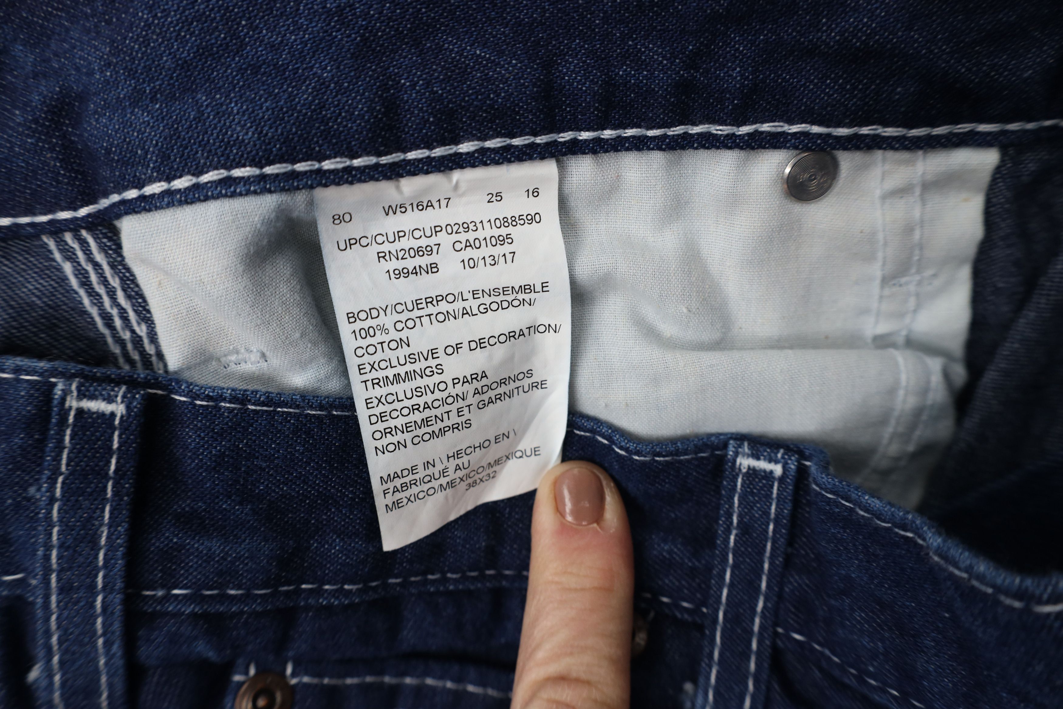 Dickies Vintage Y2K Dickies Wide Leg Dungaree Denim Jeans Cotton Size US 38 / EU 54 - 7 Thumbnail