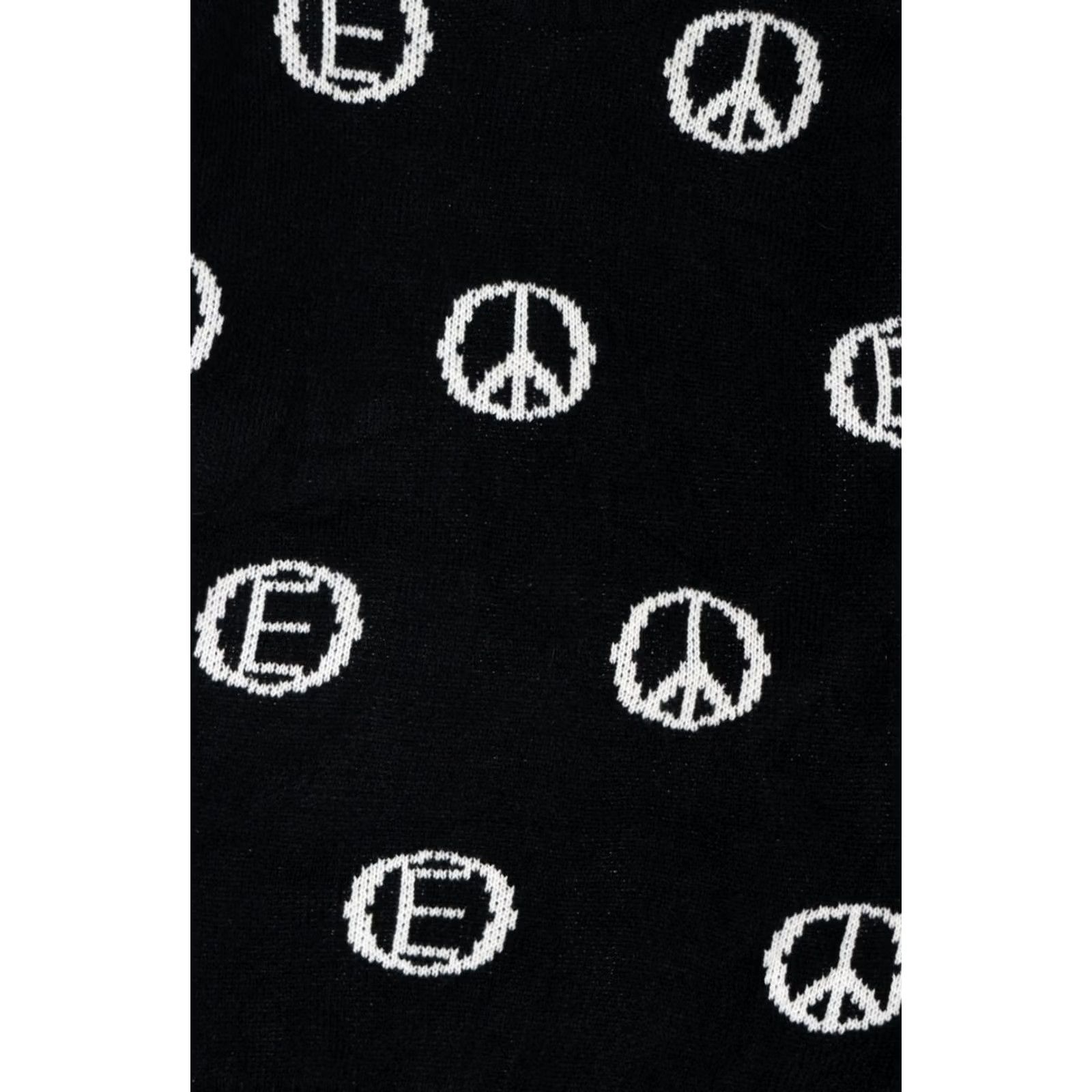 Obey VINTAGE Obey Peace Spellout Sweater Shirt Small Black 2010s Mens Size S / US 4 / IT 40 - 3 Thumbnail