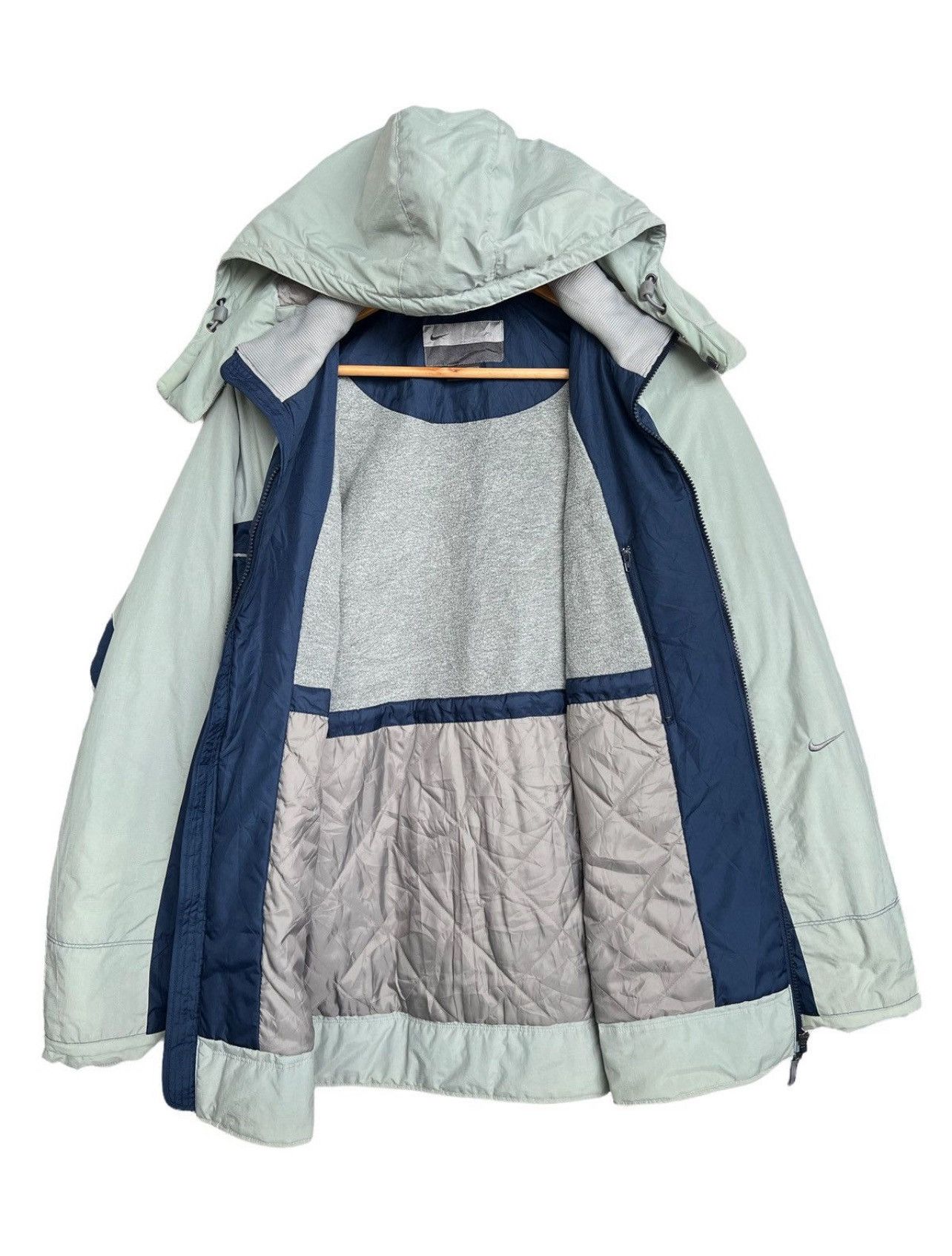 Nike × Stussy Vintage Nike Windbreaker Light Jacket Hooded Jacket Size US L / EU 52-54 / 3 - 8 Thumbnail