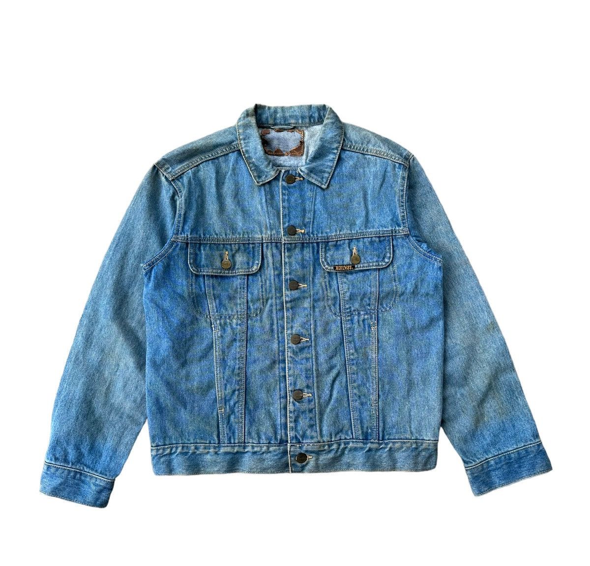 Vintage ‼️Rare‼️ Vintage 70s Blue way trucker blue denim jacket Size US S / EU 44-46 / 1 - 8 Thumbnail