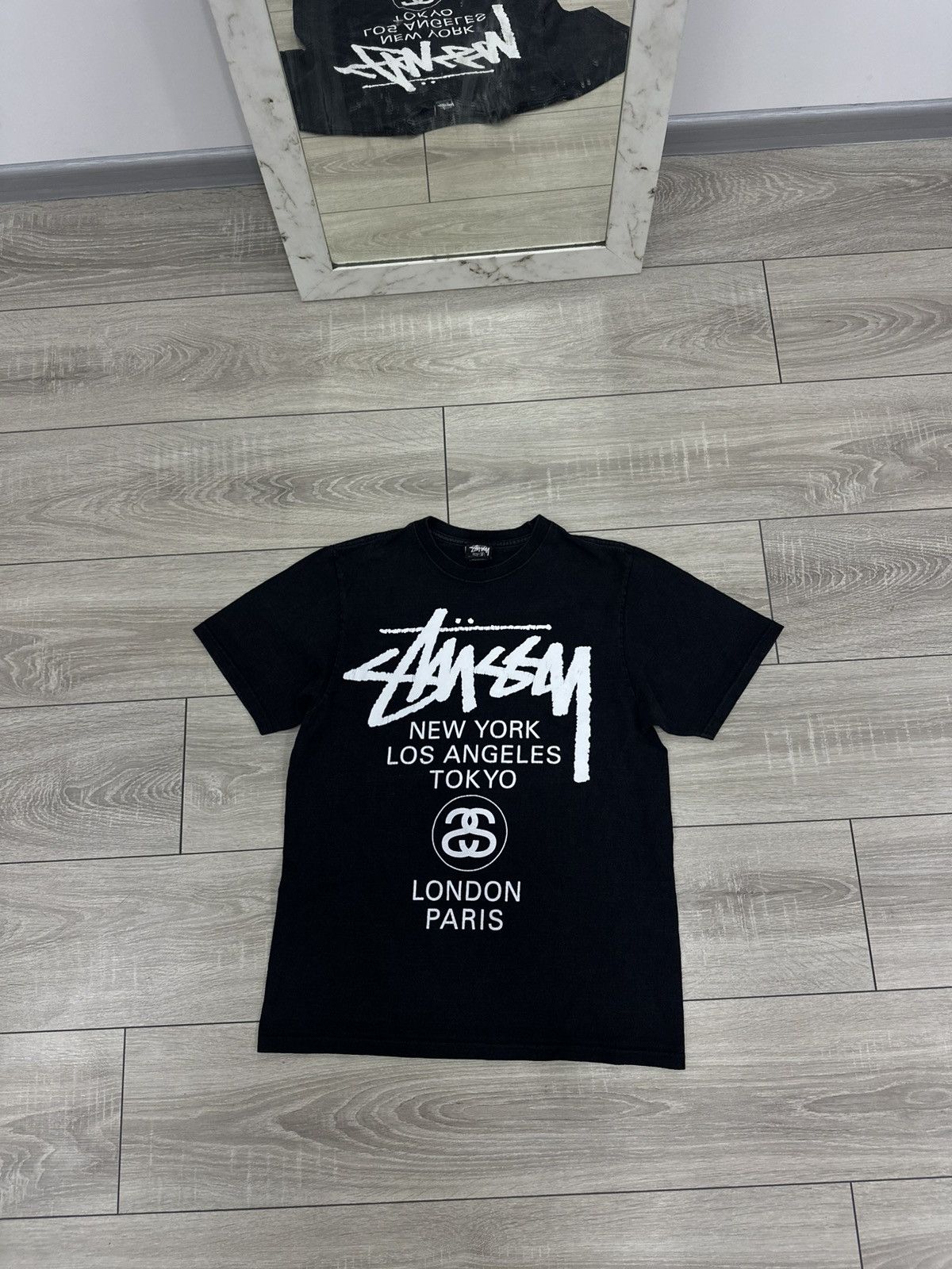 Stussy Stussy Vintage World Tour T-Shirt Tee Y2K Size US S / EU 44-46 / 1 - 1 Thumbnail