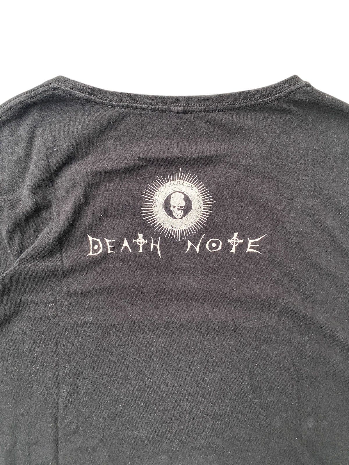 Anime Vintage Death Note Light Ryuk Tee Official Anime Promo Goth Size US XXL / EU 58 / 5 - 7 Thumbnail