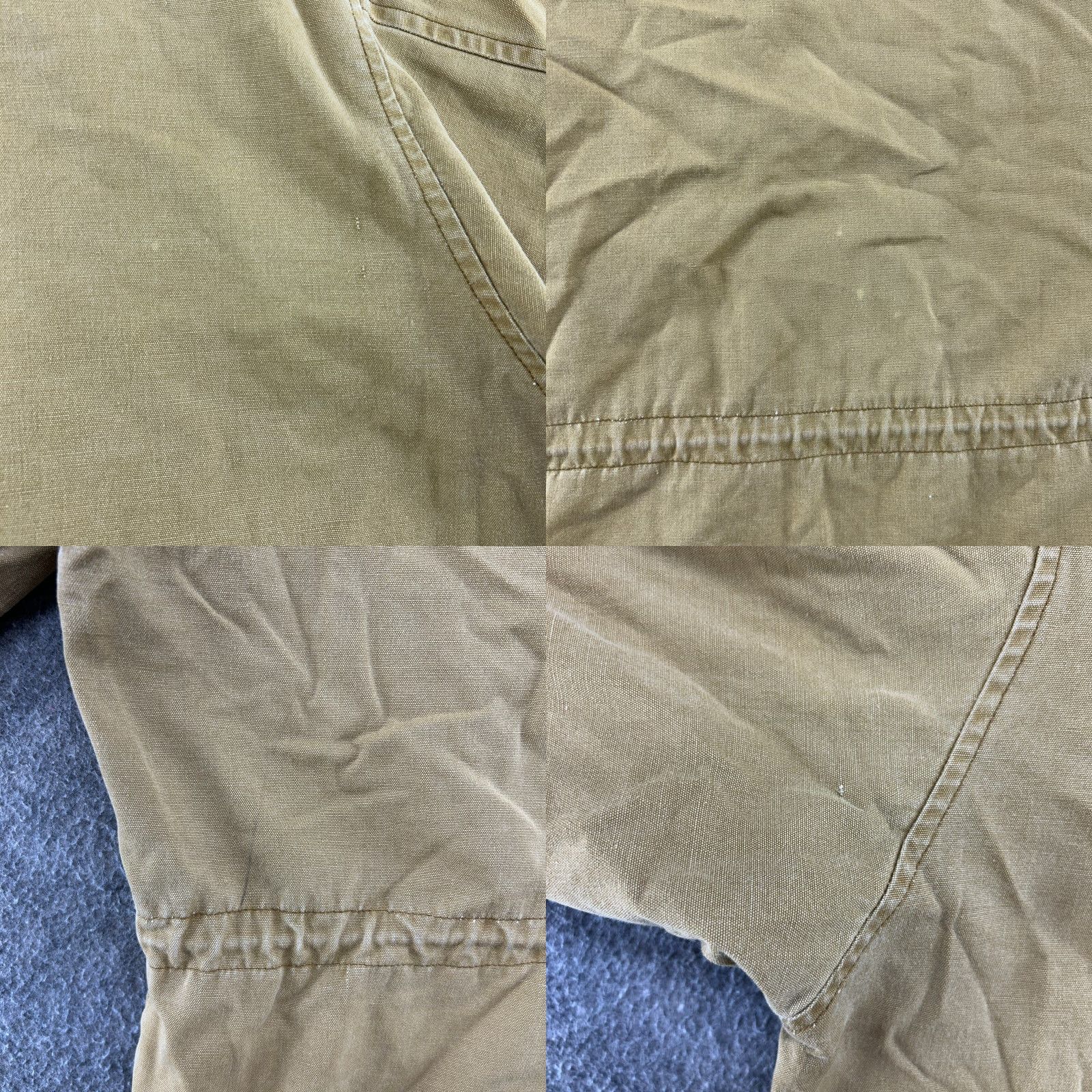 Vintage VINTAGE Aéropostale Jacket Men XL Brown Parka Canvas Hooded 90s Sun Faded Chore Workwear Casual Zip Size US XL / EU 56 / 4 - 8 Thumbnail