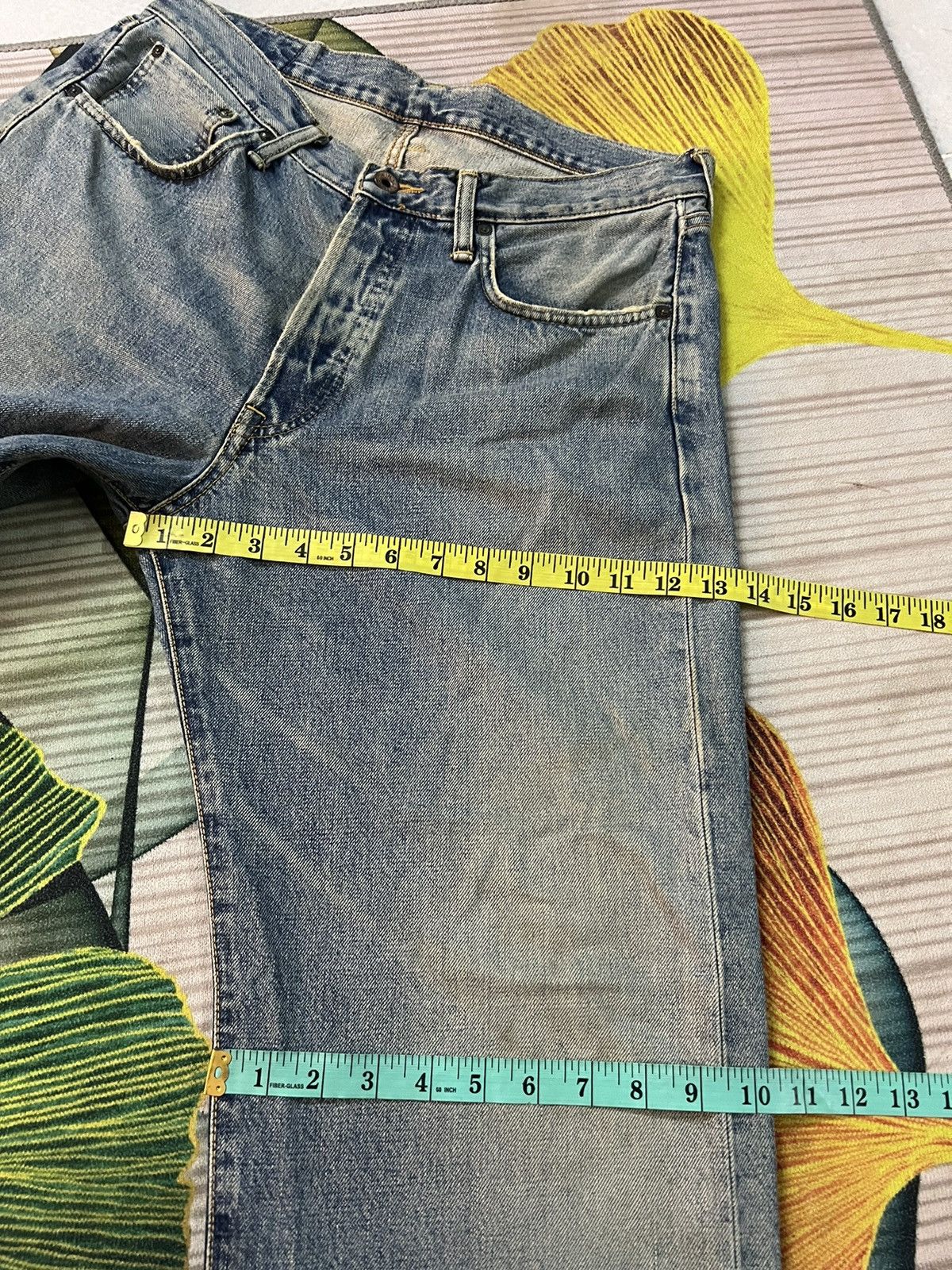 Edwin × If Six Was Nine × Japanese Brand VINTAGE EDWIN 505x SELVEDGE BAGGY JEANS Size US 31 - 16 Thumbnail