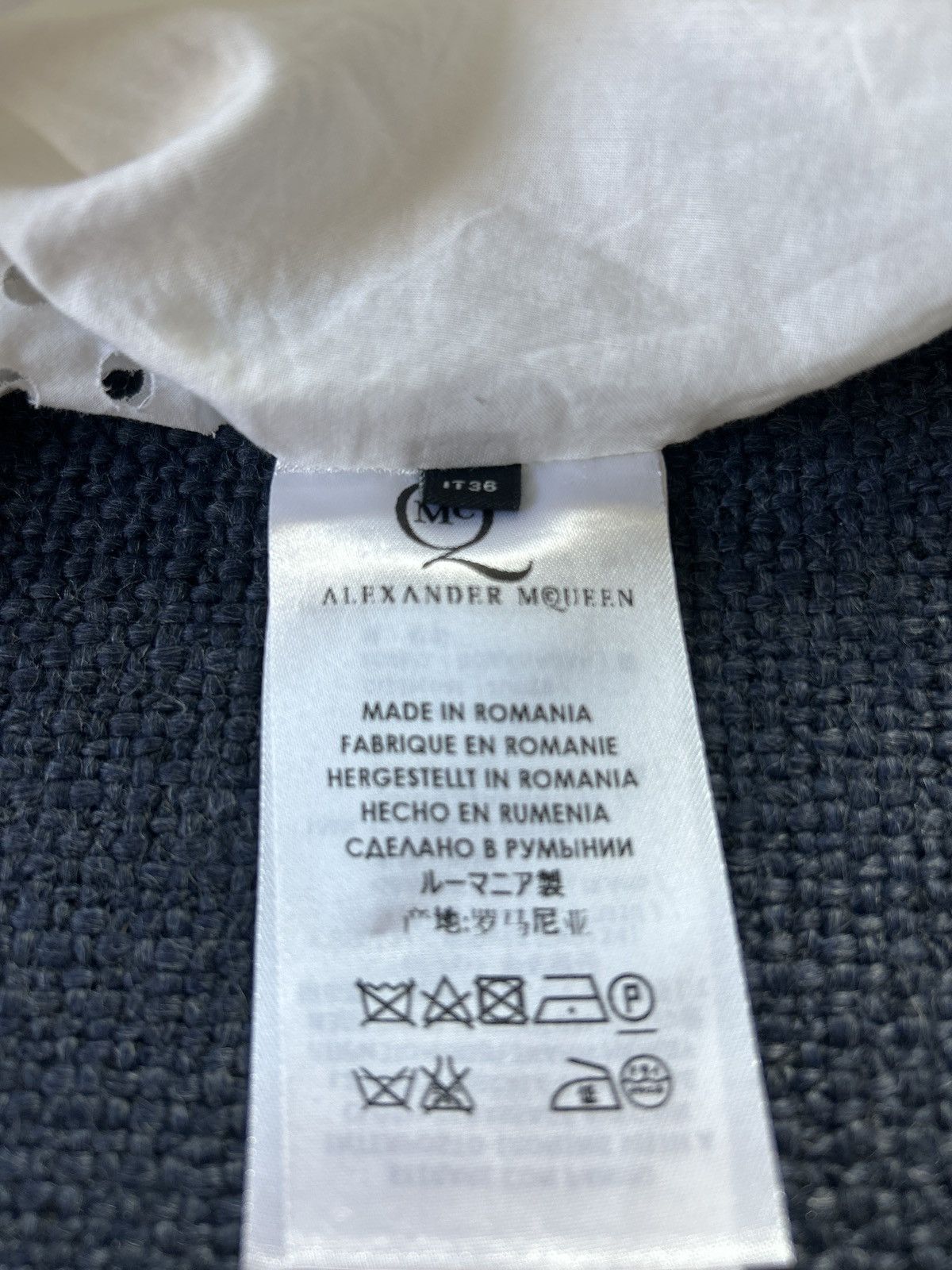 McQ Alexander McQueen White skirt Size 25" / US 0 / IT 36 - 3 Thumbnail