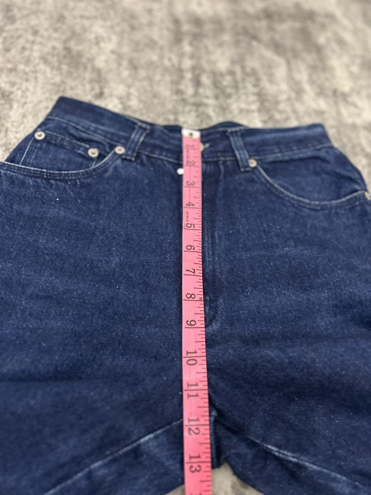 Gucci Gucci Embroidery Logo Back Pocket Jeans Size US 27 - 20 Thumbnail