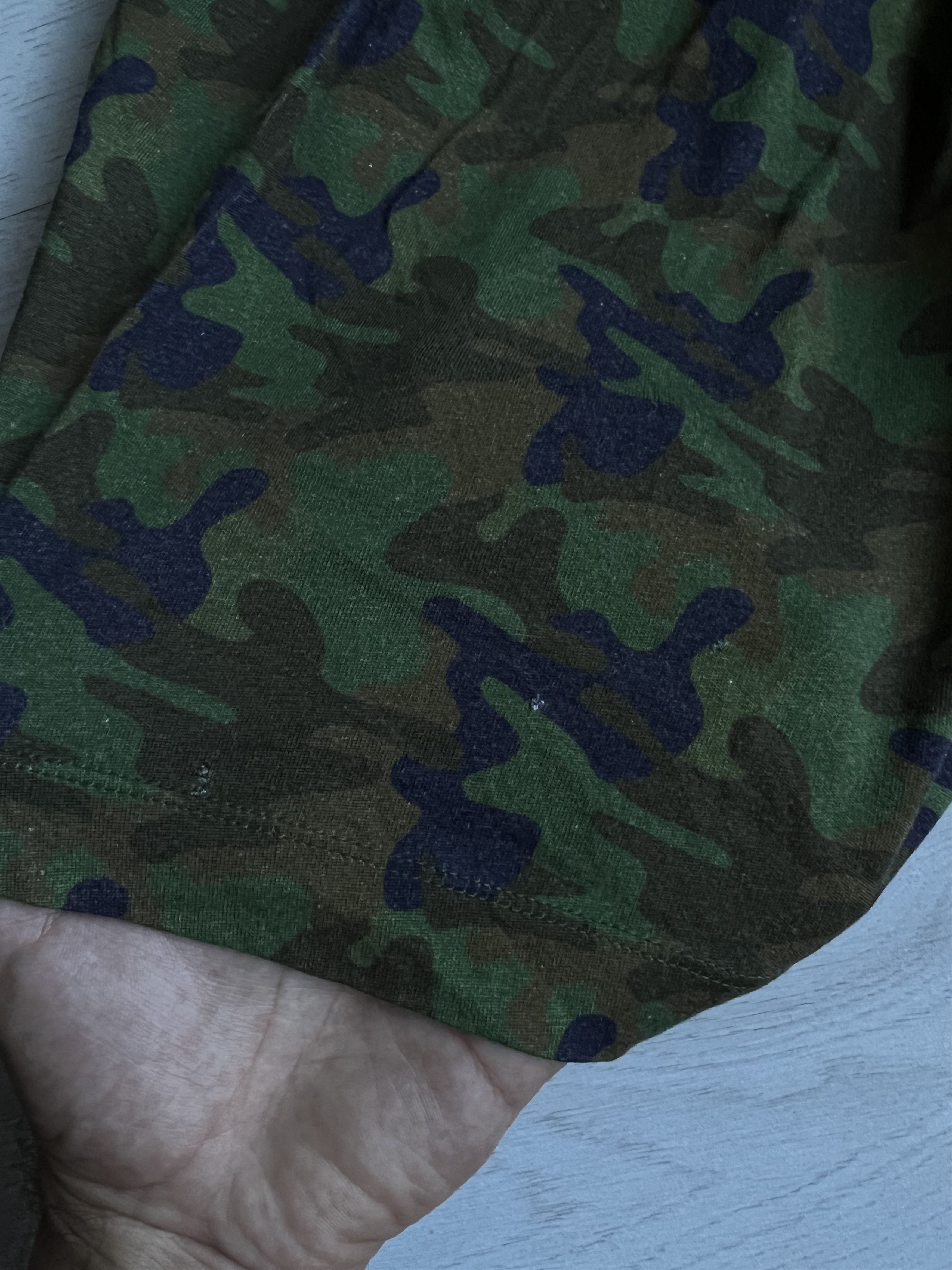 Gosha Rubchinskiy Gosha Rubchinskiy Save & Survive Logo Camo Tee Size US M / EU 48-50 / 2 - 4 Thumbnail