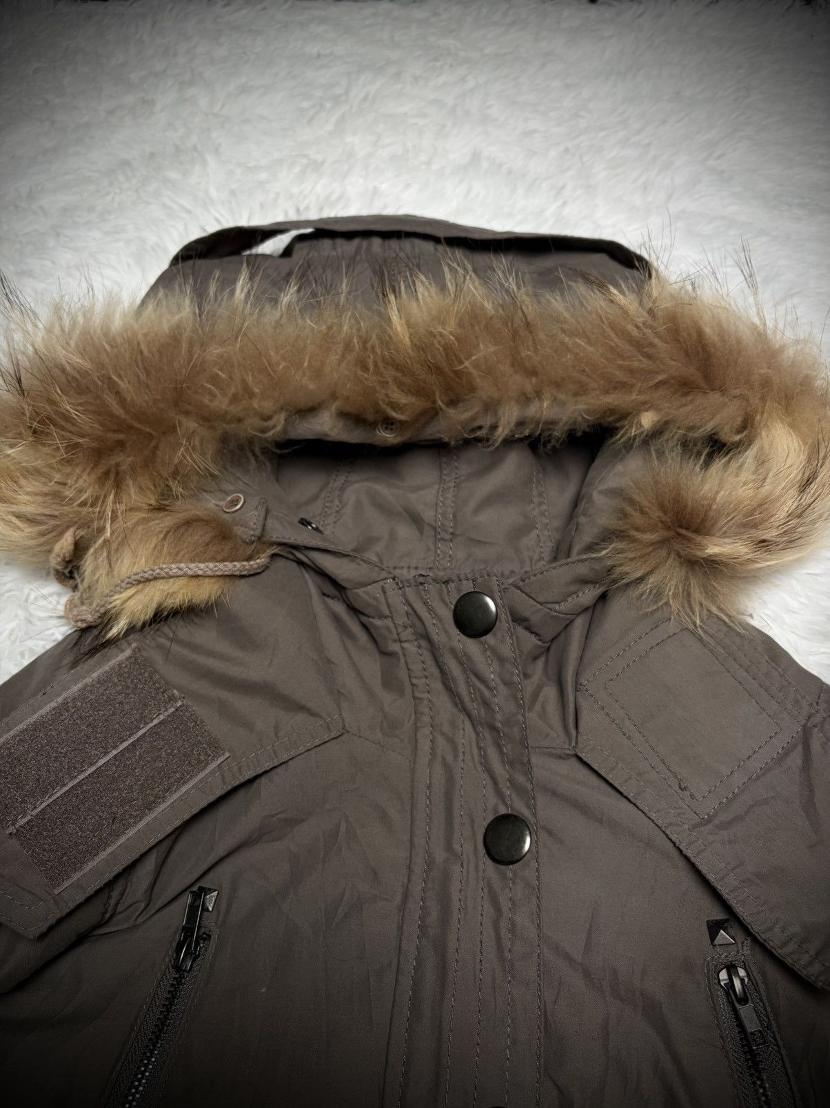 14th Addiction Raccoon fur studded bombers vkei jacket Size US M / EU 48-50 / 2 - 2 Thumbnail