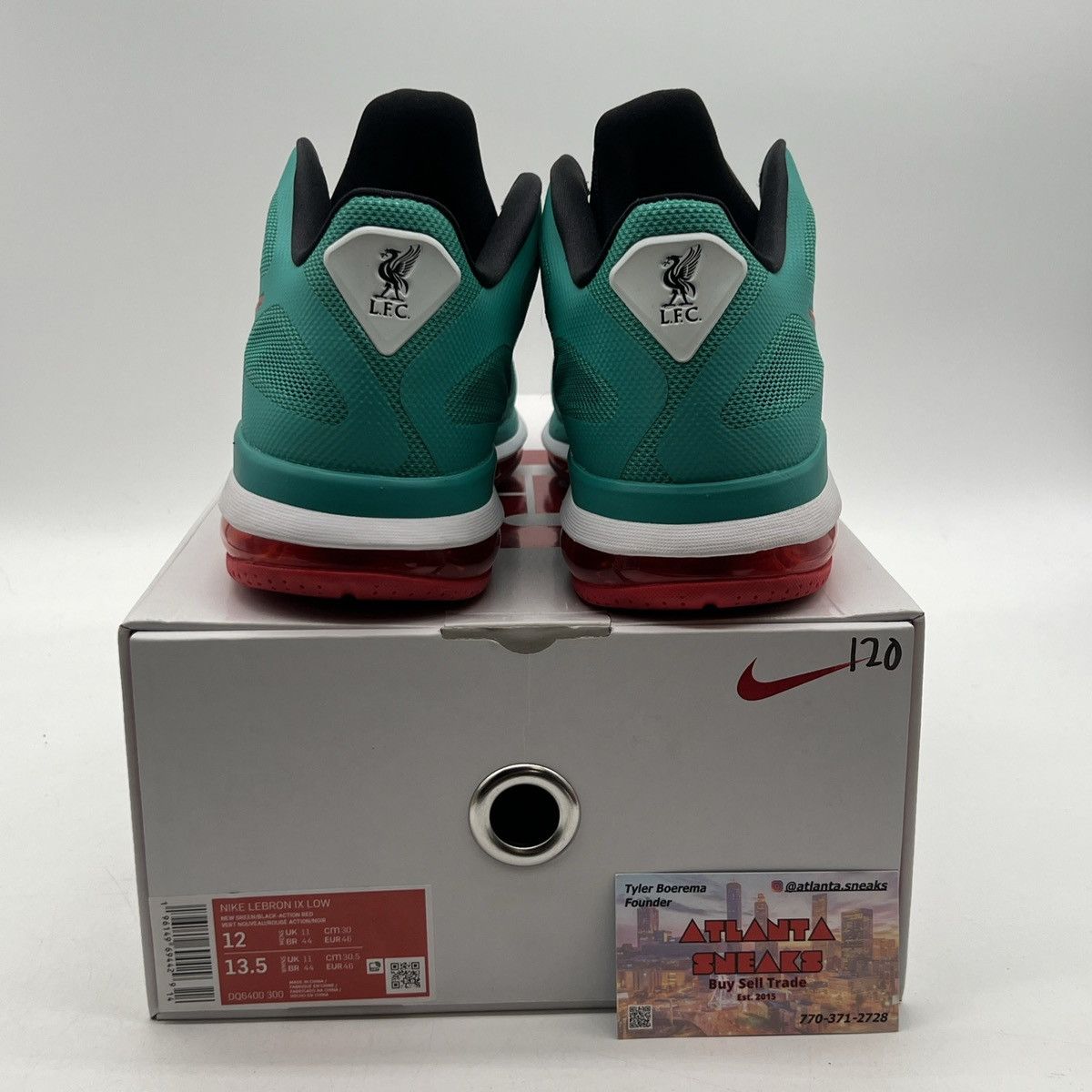 Nike Lebron 9 low reverse Liverpool Size US 12 / EU 45 - 3 Thumbnail