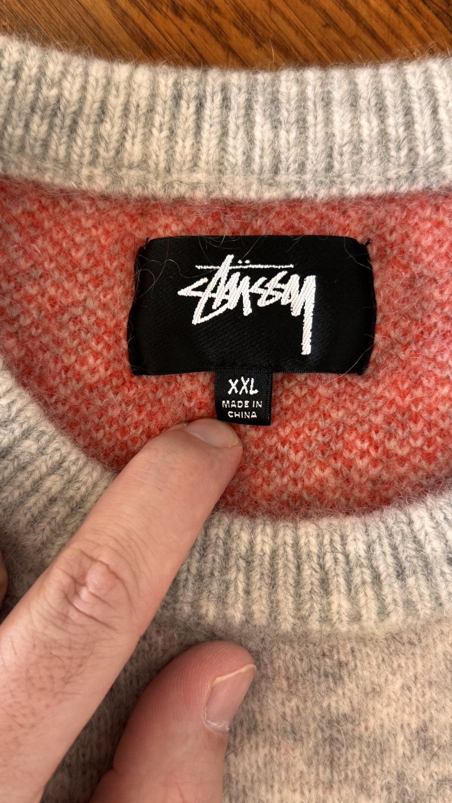 Stussy Stüssy Mohair Flower Sweater XXL Size US XXL / EU 58 / 5 - 4 Thumbnail