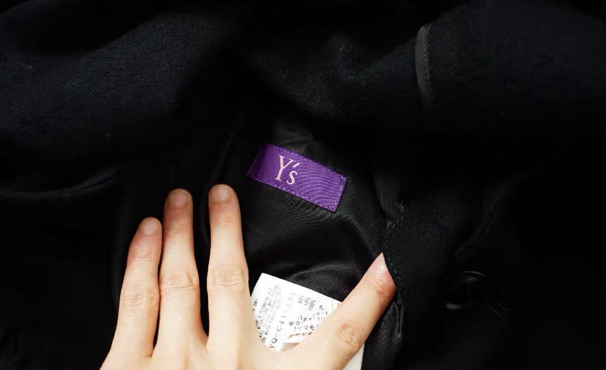 Yohji Yamamoto Yohji Yamamoto Y's Wool Cape Coat Size US S / EU 44-46 / 1 - 8 Thumbnail