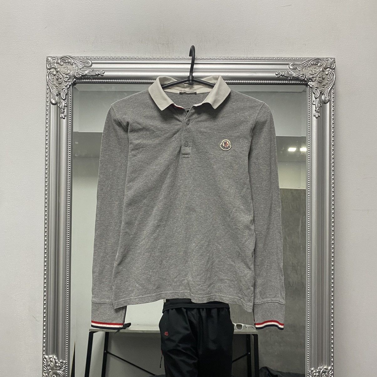 Moncler Moncler Long Sleeve Polo T Shirt Size US XS / EU 42 / 0 - 1 Thumbnail