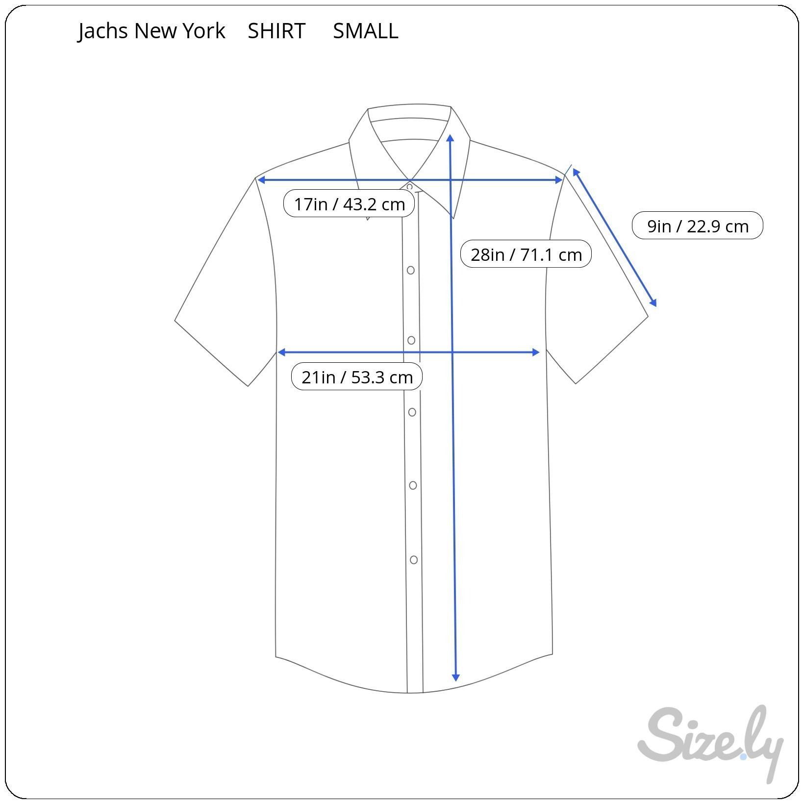 JACHS NY Jachs New York Mens Grey Peach Short Sleeve Shirt Small NEW Size US S / EU 44-46 / 1 - 5 Thumbnail