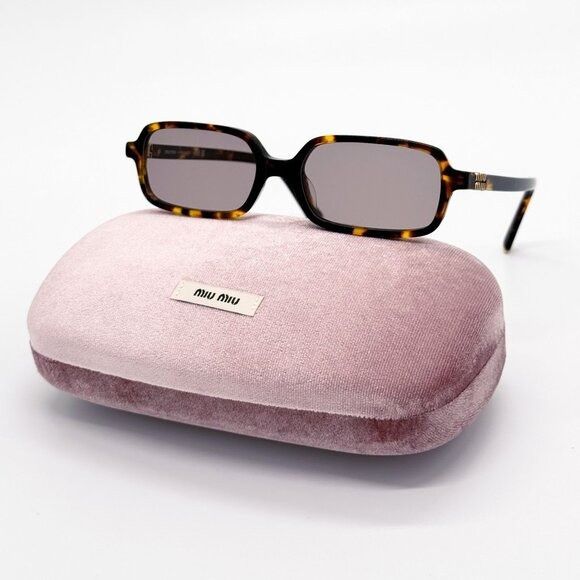 Miu Miu NEW MIU MIU MU11ZS 14L20I SUNGLASSES, MIU MIU WOMEN HAVANA M Size ONE SIZE - 1 Thumbnail