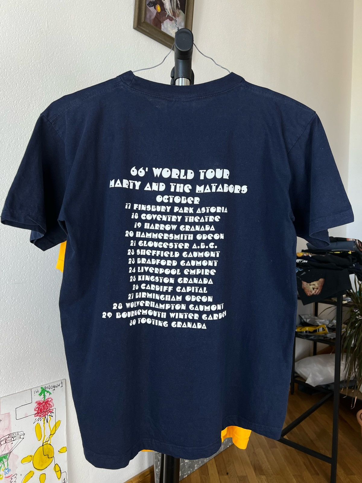 Band Tees × Vintage Vintage Marty and the matadors (Stone Roses Blur) tour tee Size US L / EU 52-54 / 3 - 2 Thumbnail