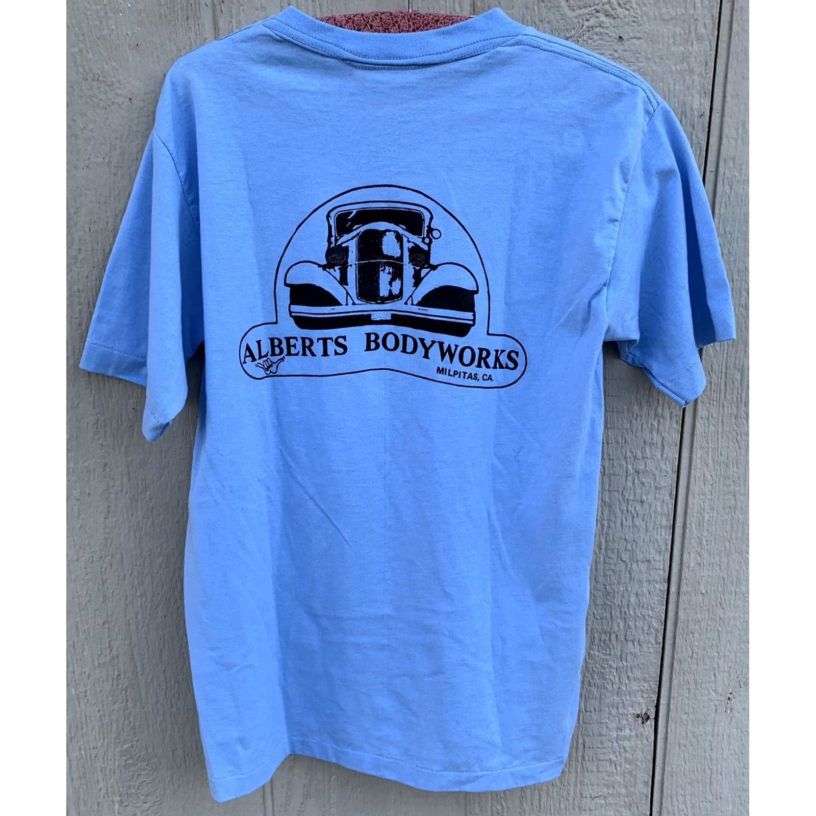 Vintage VINTAGE National Fifty Fifty T-Shirt Men's M Blue Cotton Polyester Car Graphic 1980s Size US M / EU 48-50 / 2 - 4 Thumbnail