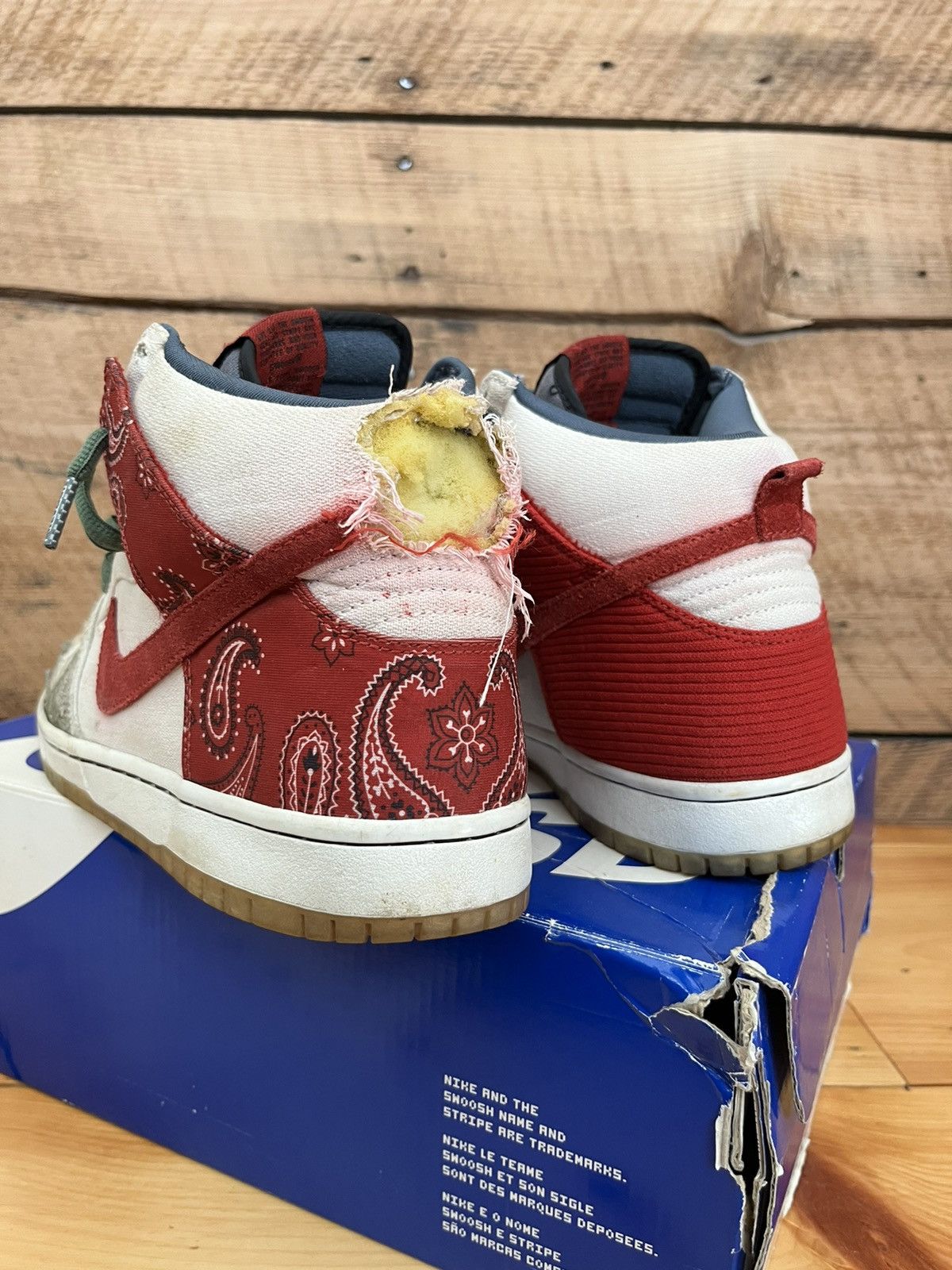 Nike Nike SB Dunk High Pro Cheech And Chong 30505-100 Size US 9.5 / EU 42-43 - 5 Thumbnail