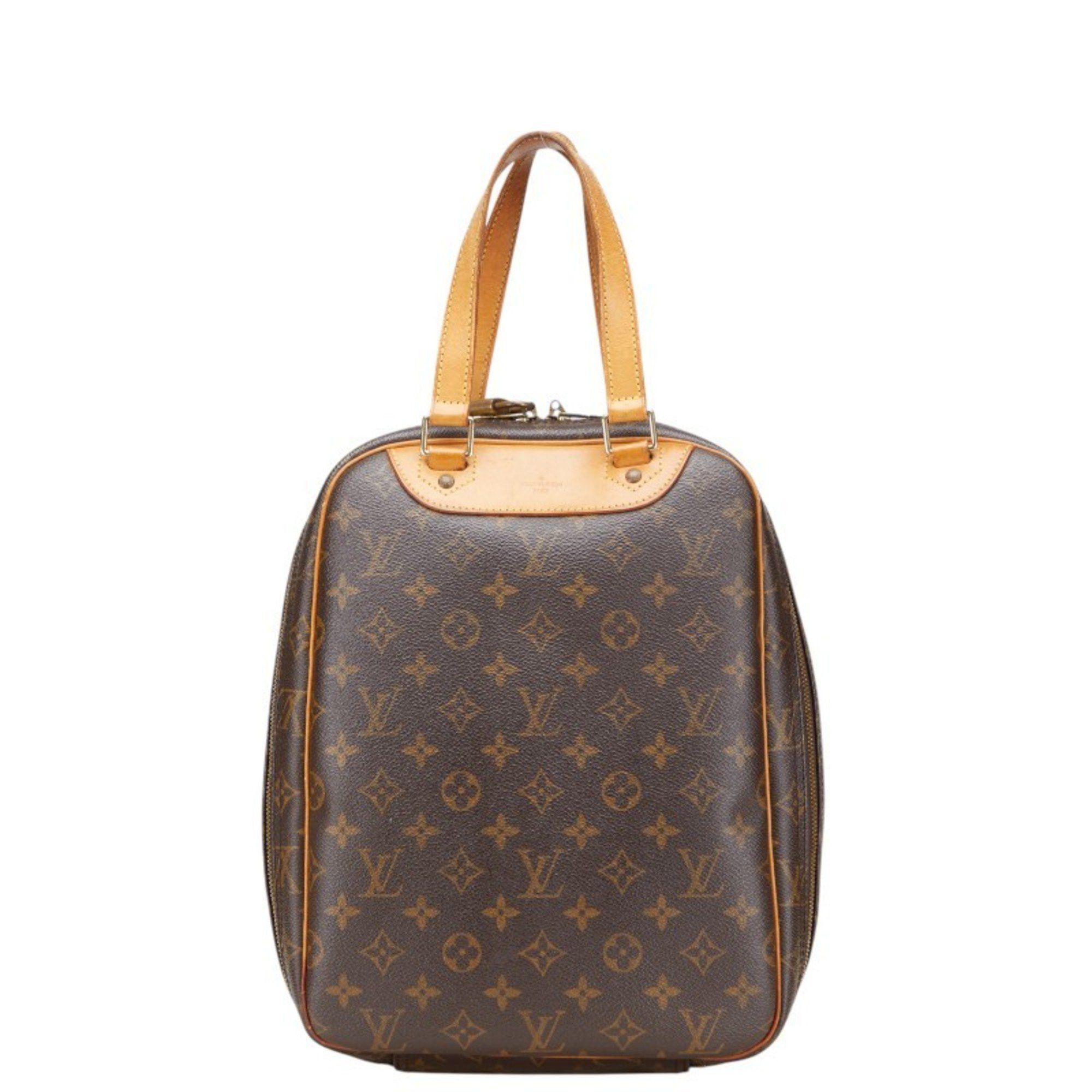 Louis Vuitton Louis Vuitton Monogram Excursion Handbag/Shoe Bag M41450 Brown Leather Women's LOUIS VUITTON Size ONE SIZE - 1 Thumbnail